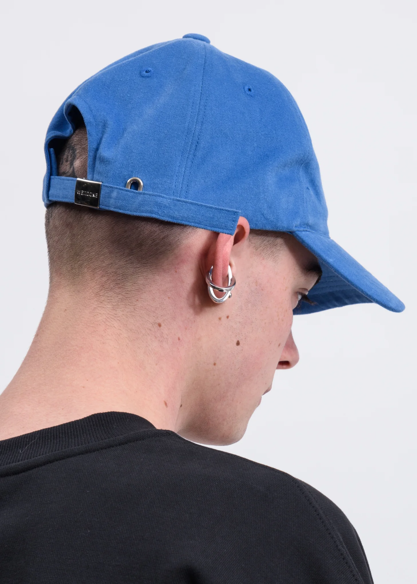 Blue WE11DONE Logo Cap - Image 2