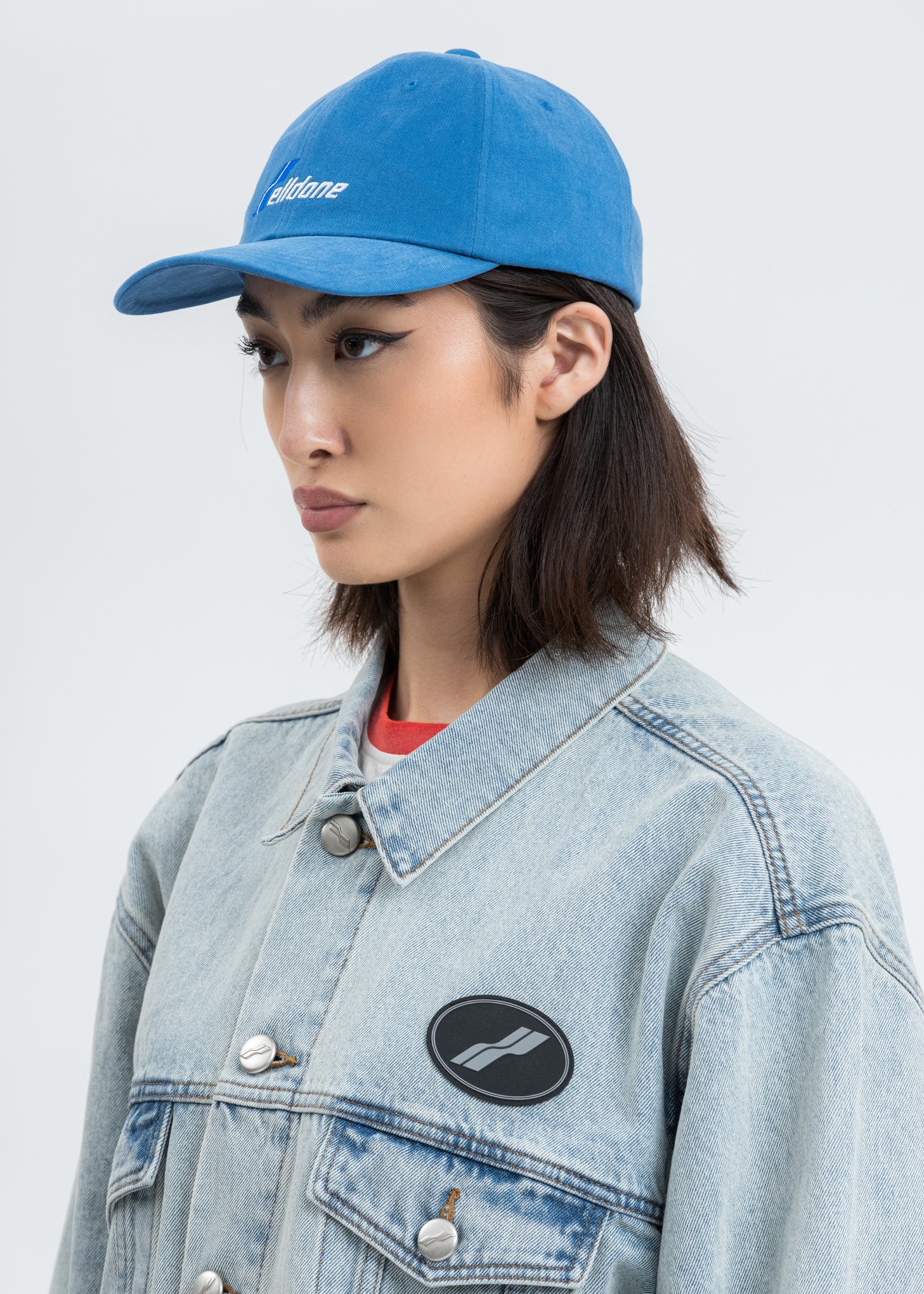 BLUE WD LOGO CAP - Image 2