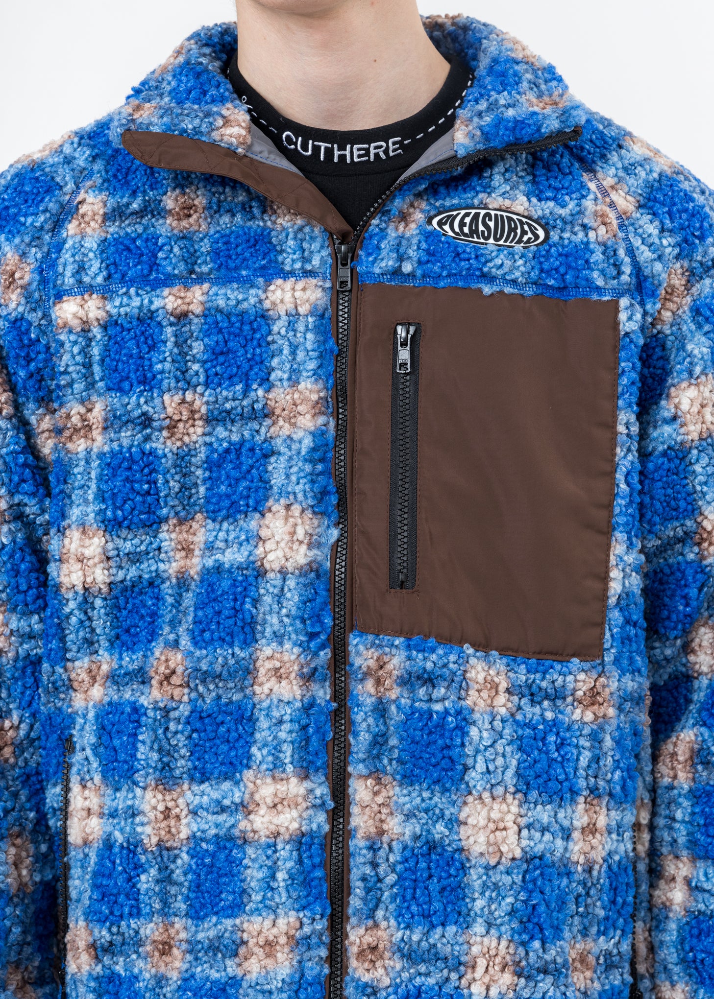 Blue Wraith Poodle Fleece Jacket - Image 5