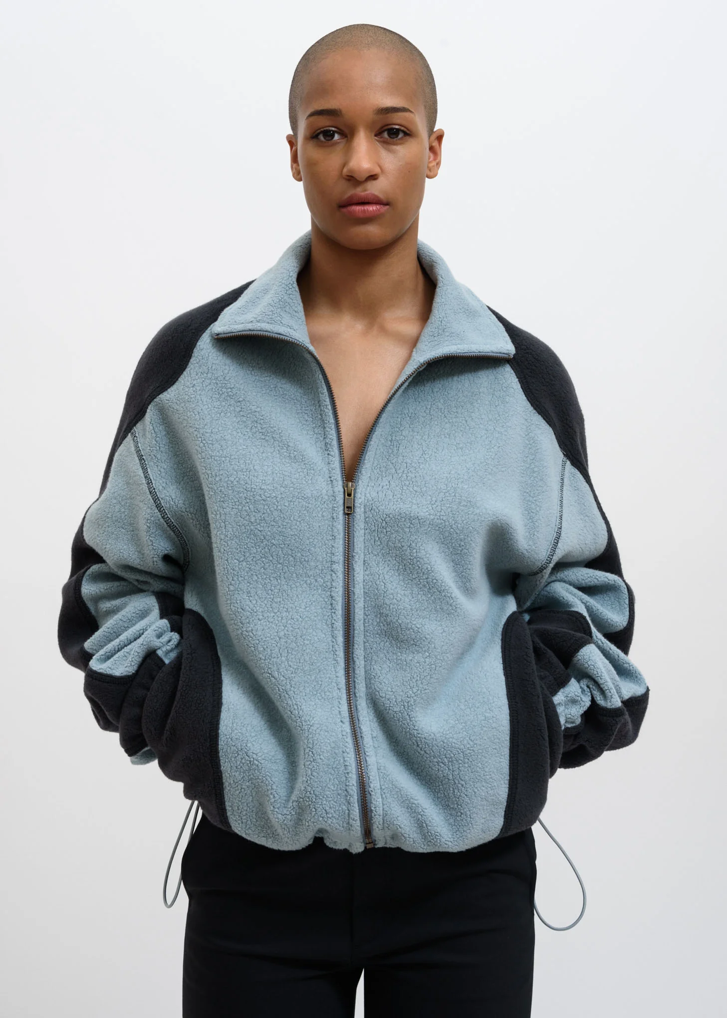 Blue Yaan Fleece Jacket - Image 3