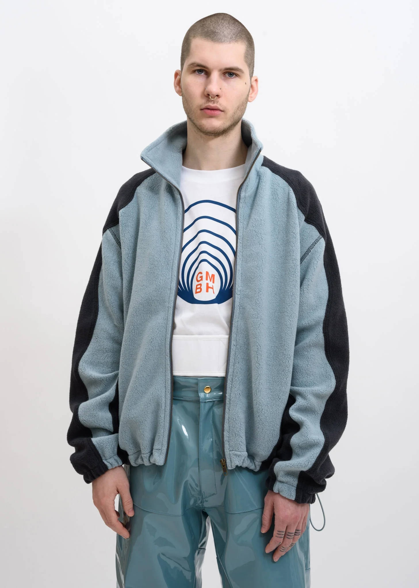 Blue Yaan Fleece Jacket - Image 3