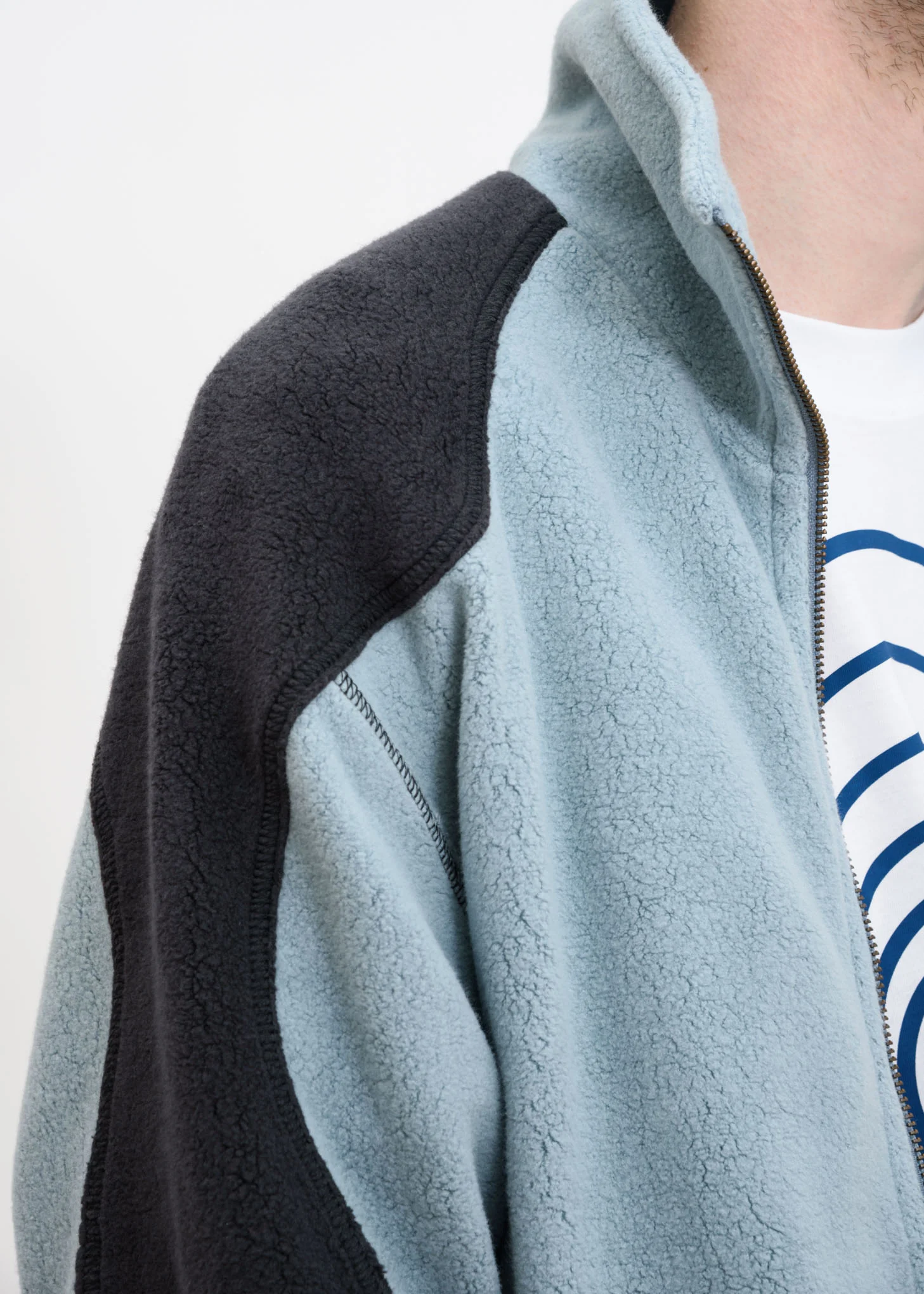 Blue Yaan Fleece Jacket - Image 5
