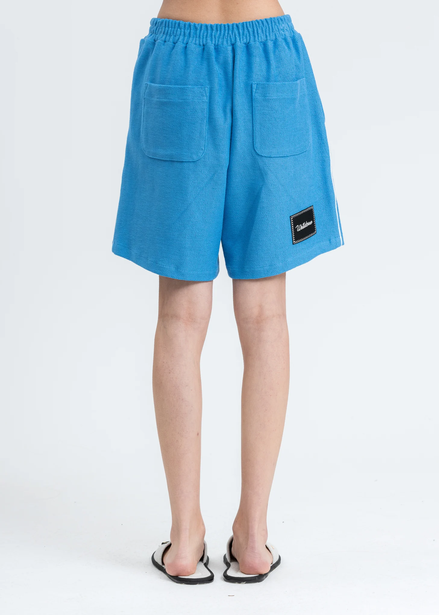 Blue Zurry Pyjama Shorts - Image 2