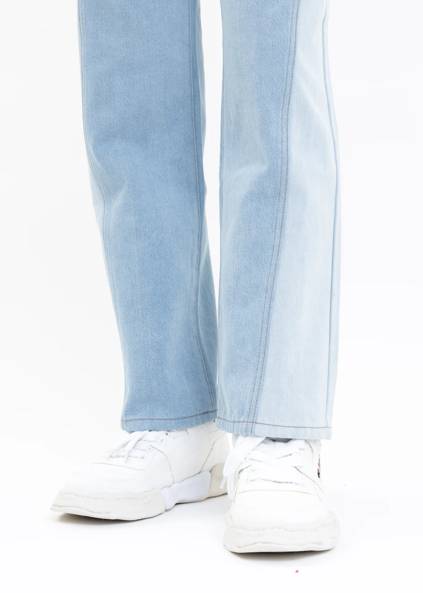 BLUE DECONSTRUCTED JEANS - Image 5