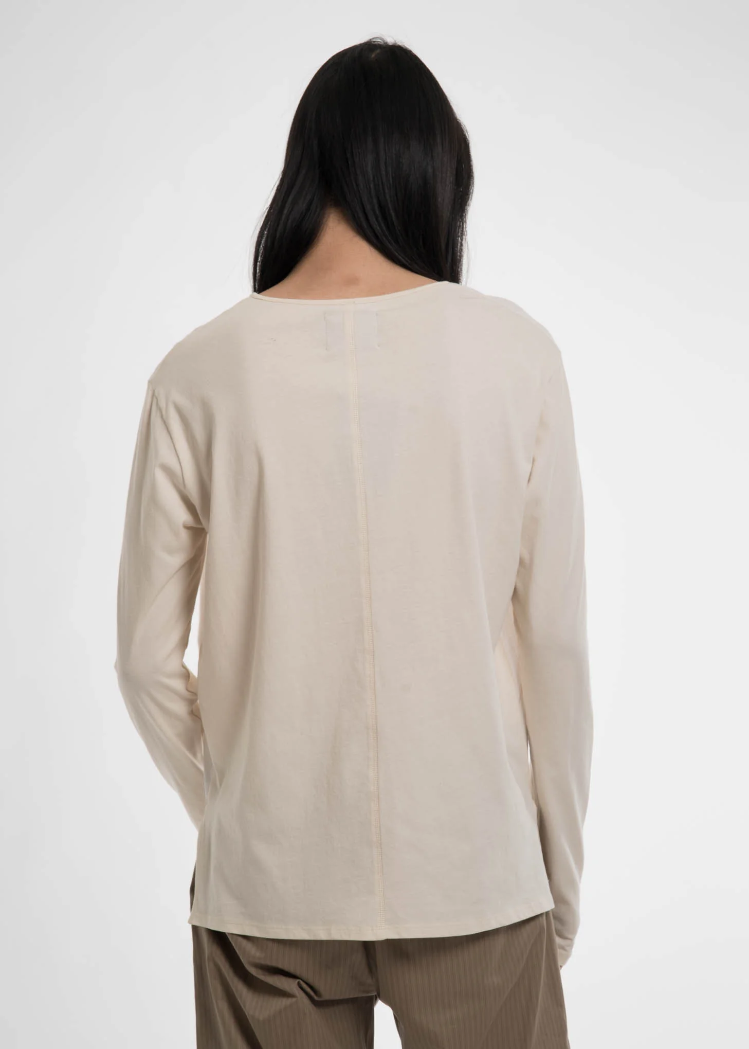 Bone Long Sleeve Combo T-Shirt - Image 2