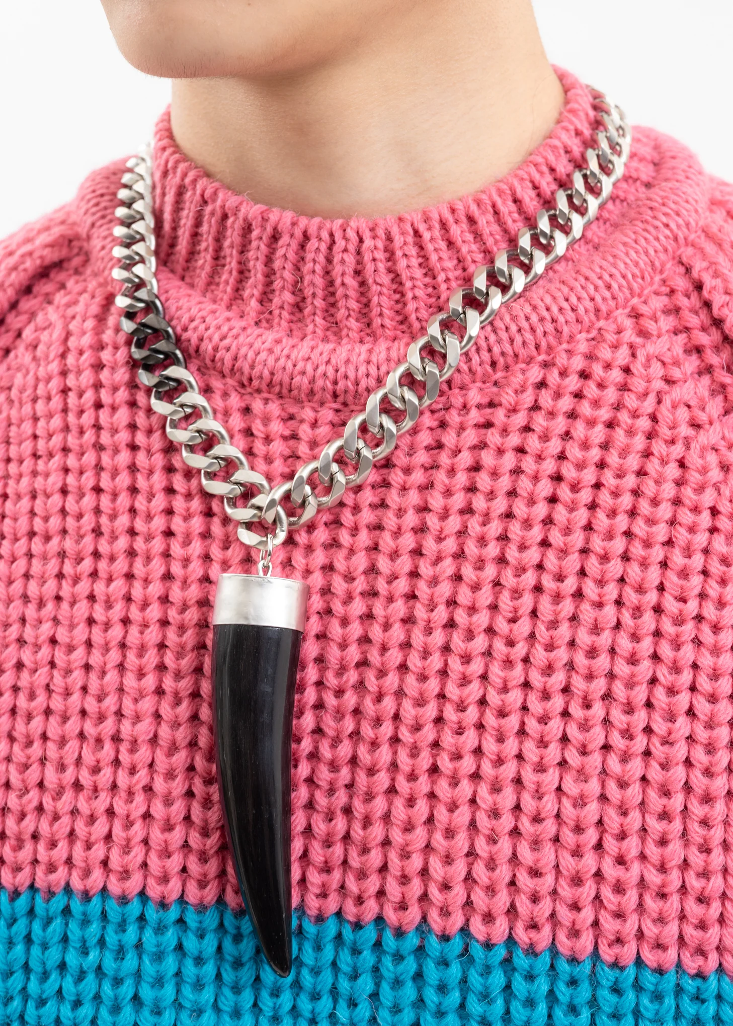Bone Necklace KIDILL × Malcolm Guerre Collaboration - Image 8