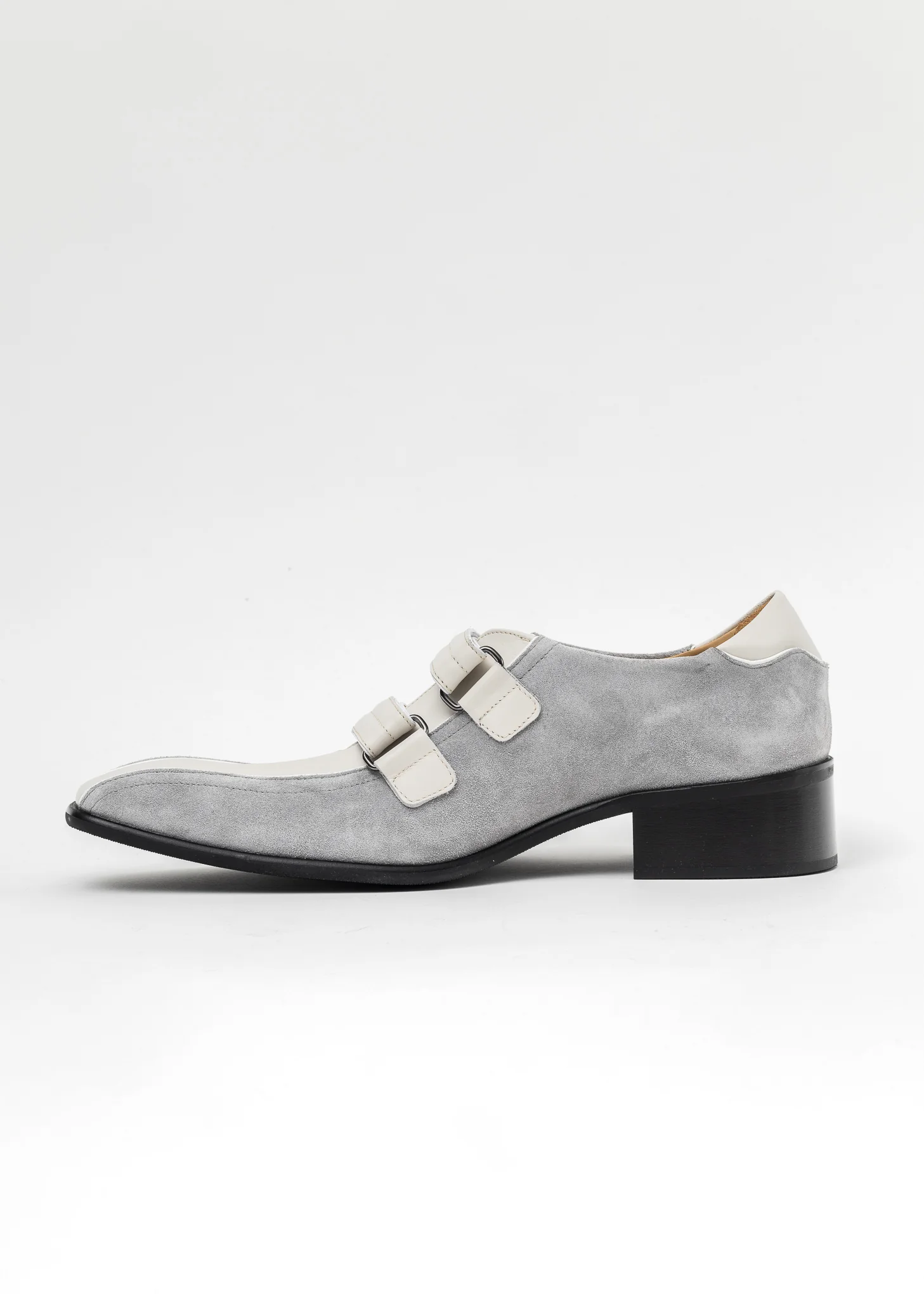BONE WHITE / GREY SPORTY SNOUT LOAFER - Image 3