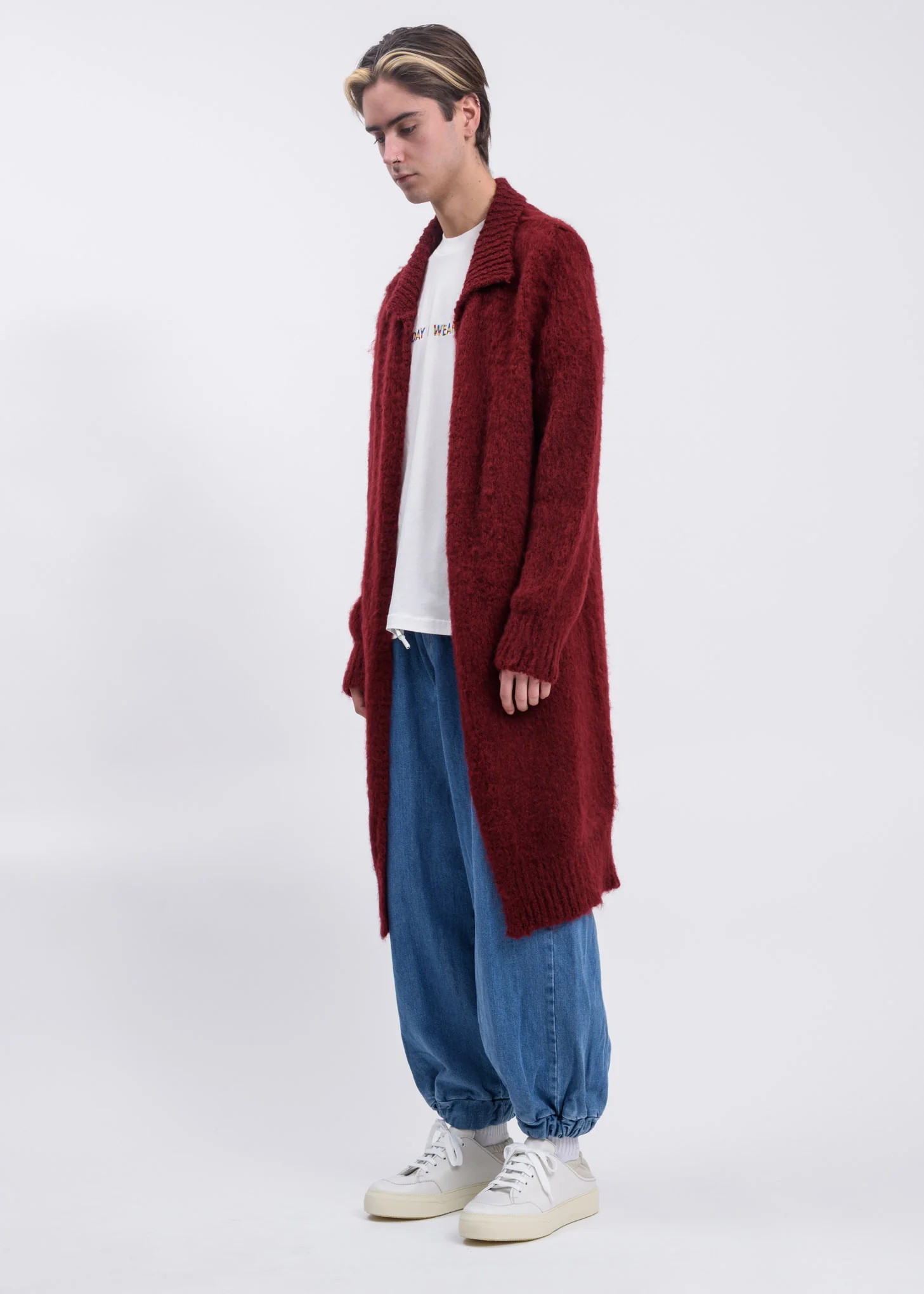 Bordeaux Knit Cardigan