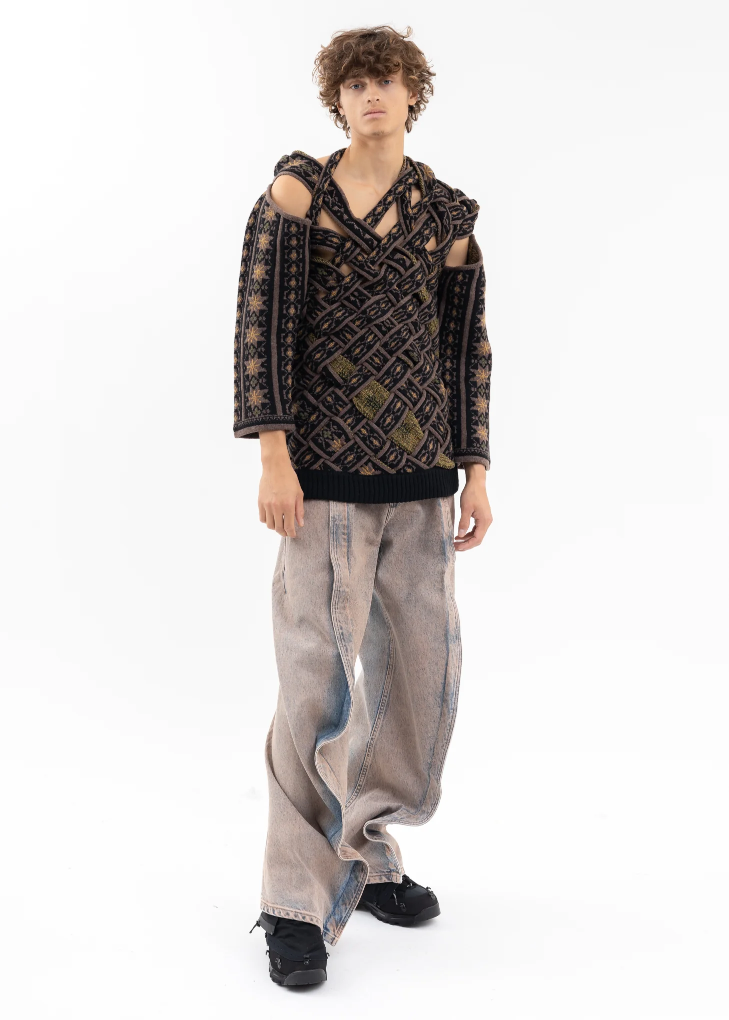 BRAIDED NORWEGIAN SWEATER - Image 5