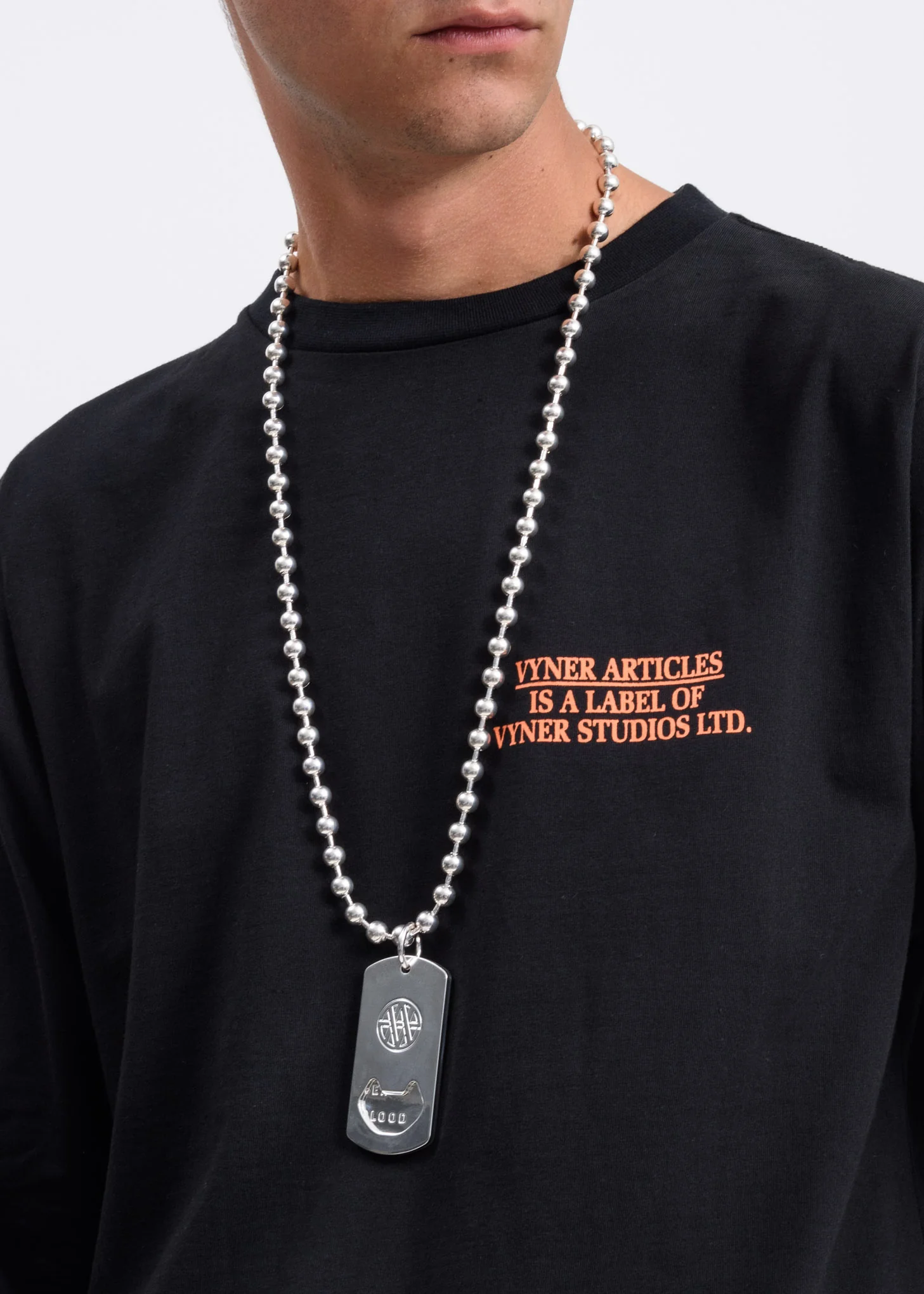 Brass Dog Tag and Bottle Opener Necklace - Image 4