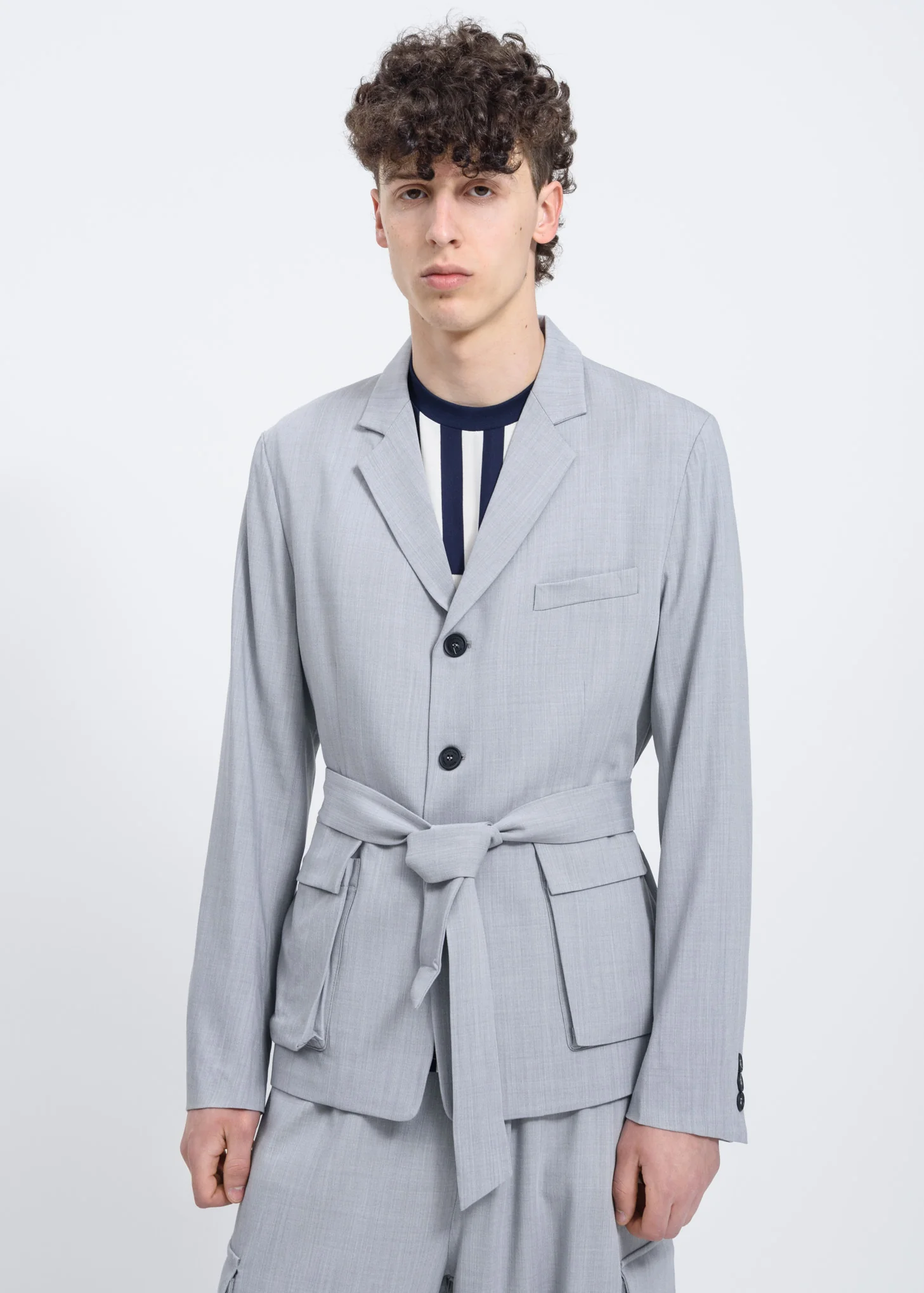 Bright Grey Classic Blazer