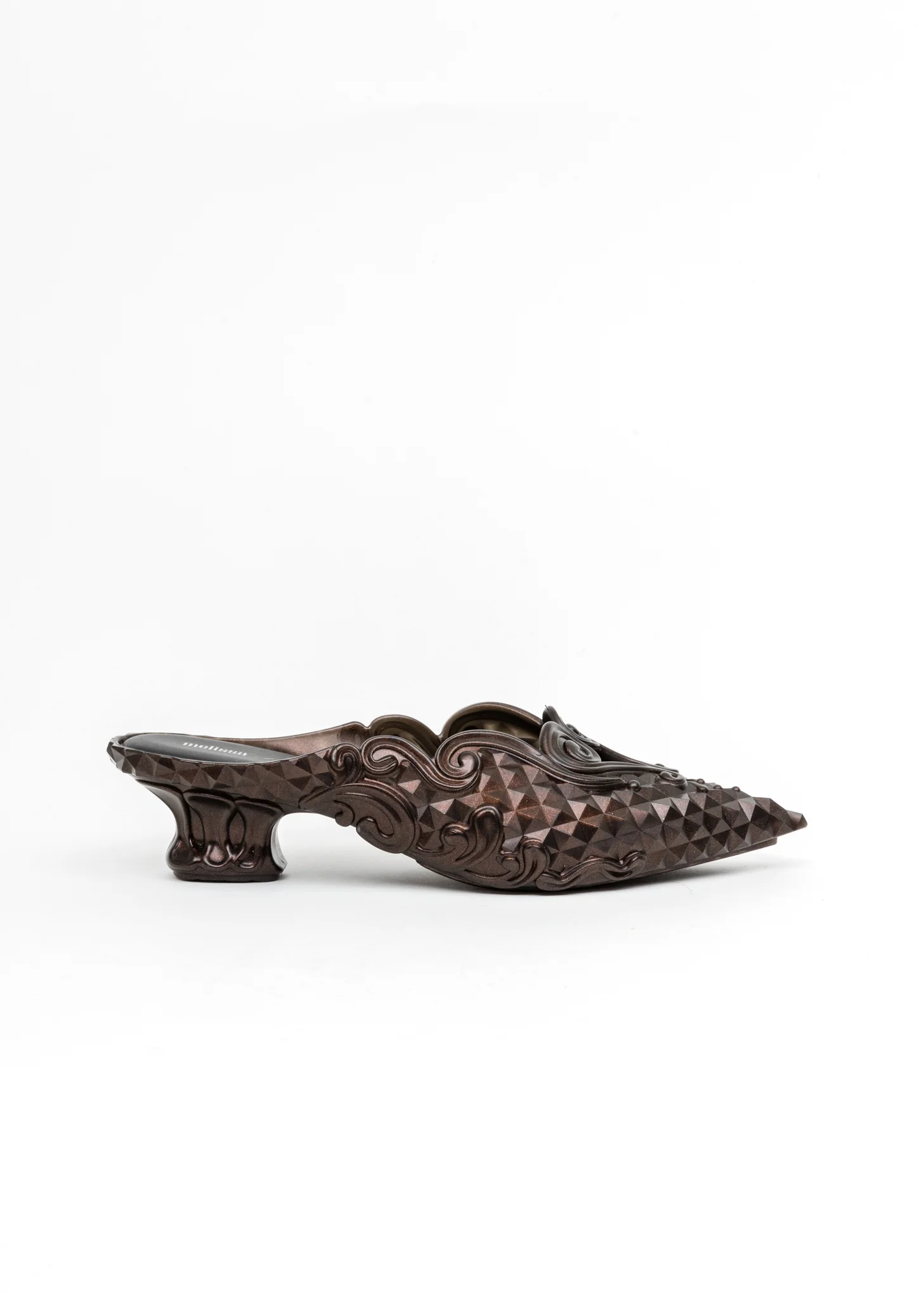 Bronze Melissa Edition Jelly Point Mules - Image 5
