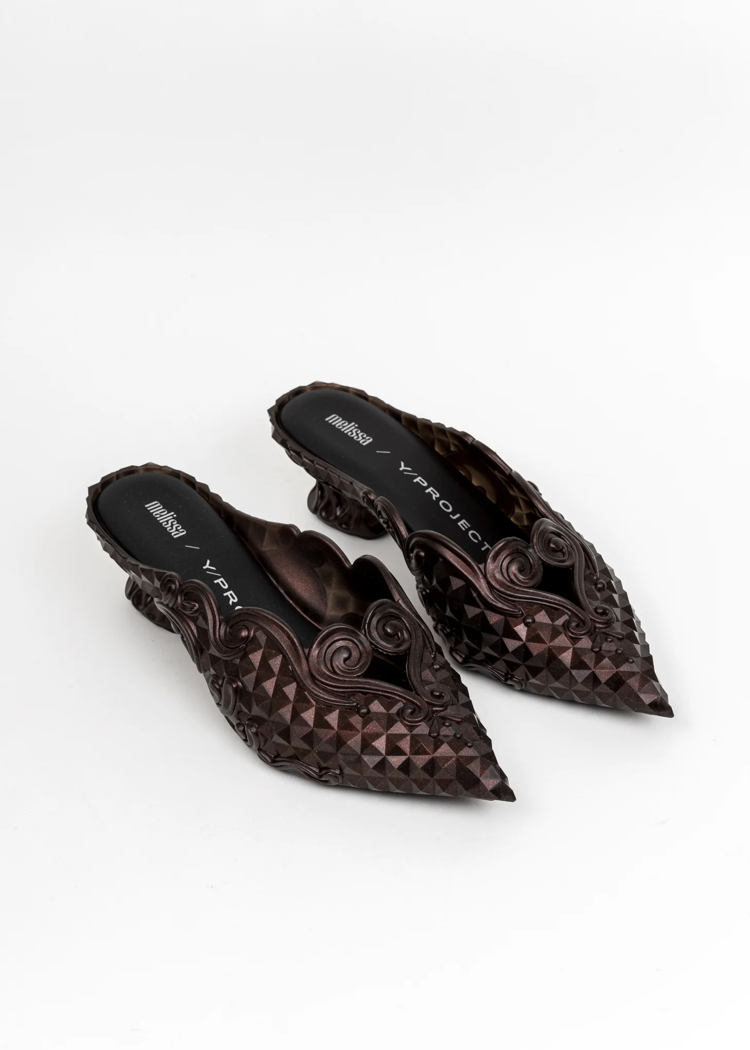 Black MELISSA Point Mule