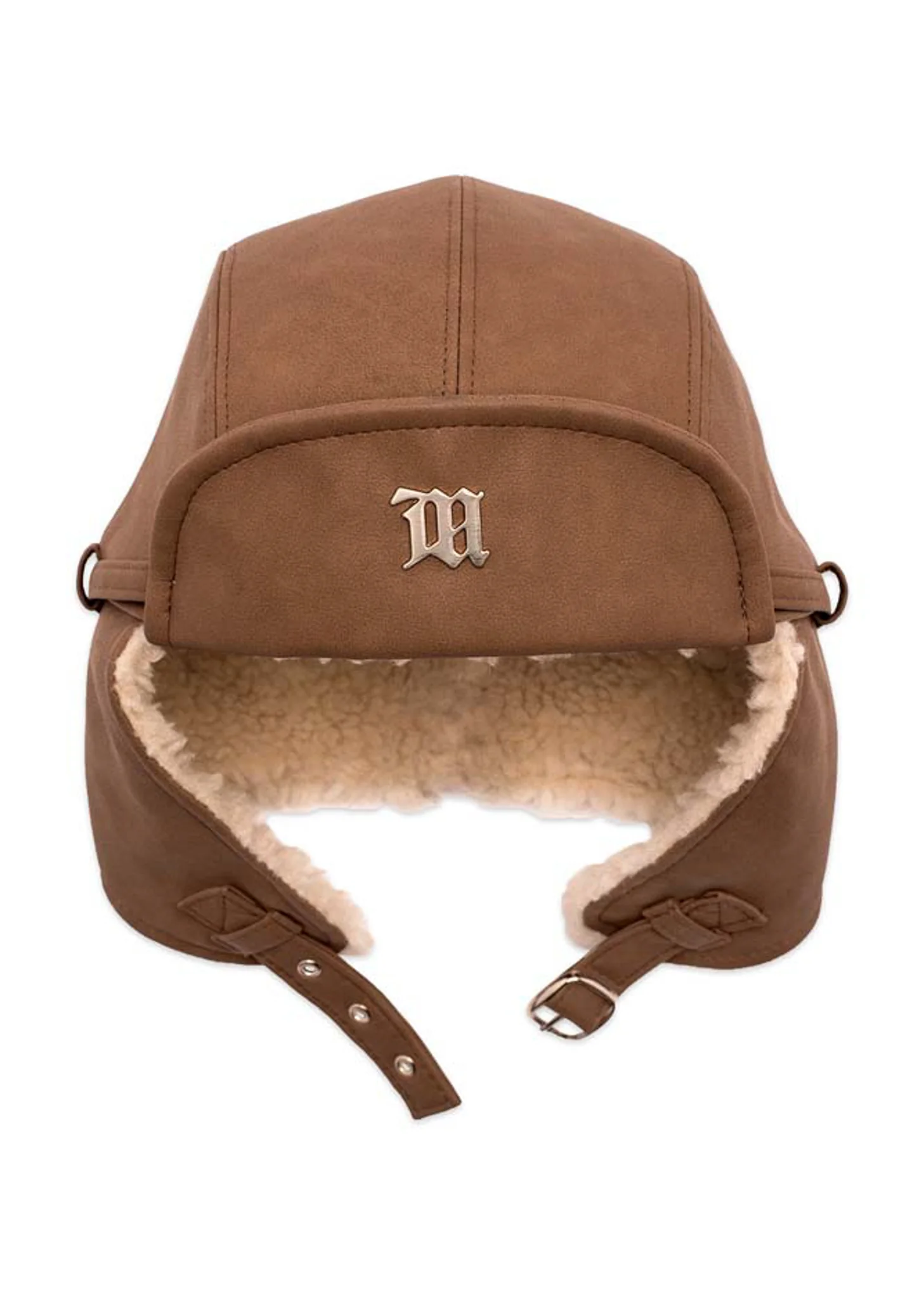 BROWN AVIATOR PILOT HAT - Image 5