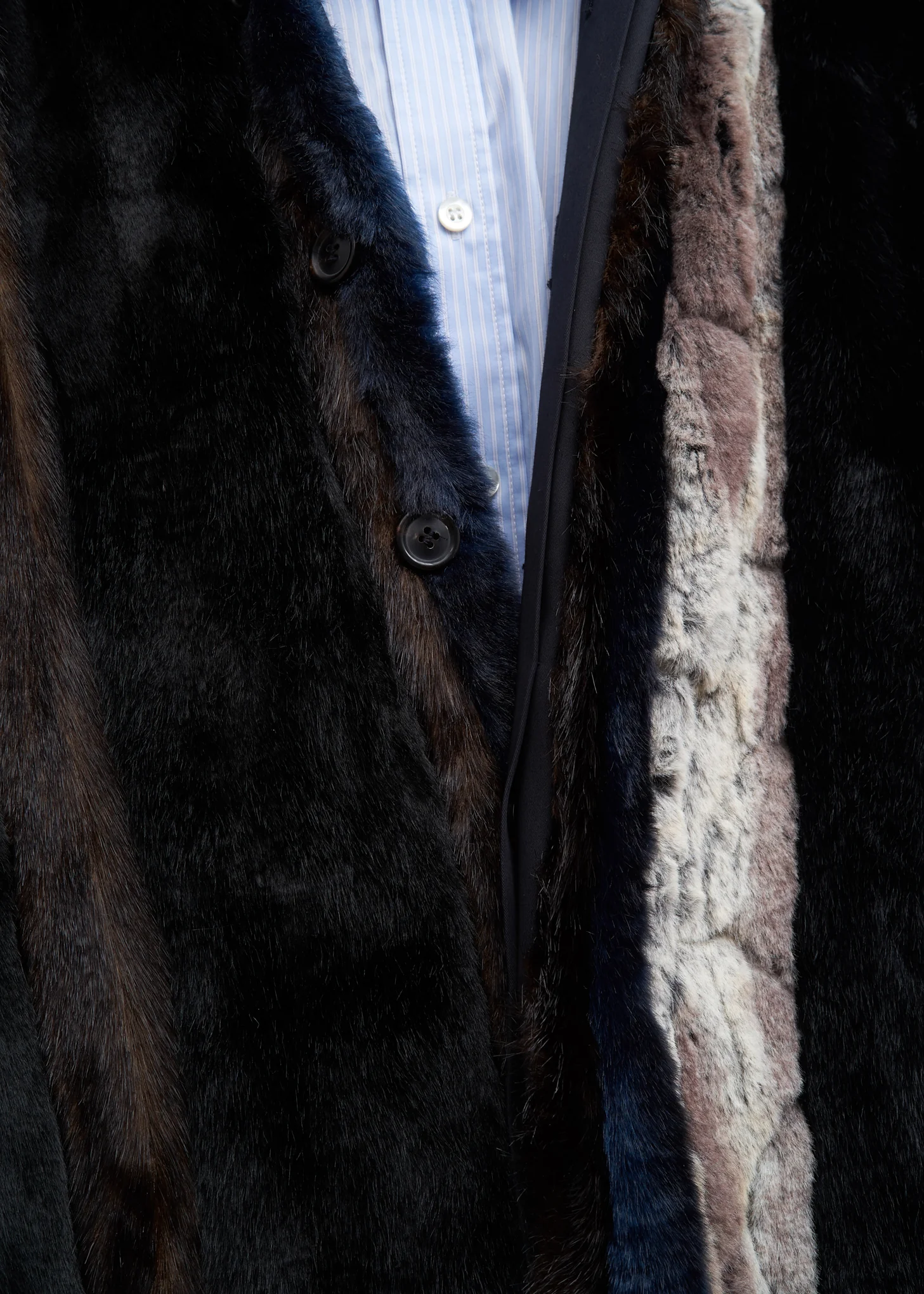 Brown Faux Fur Jacket - Image 5