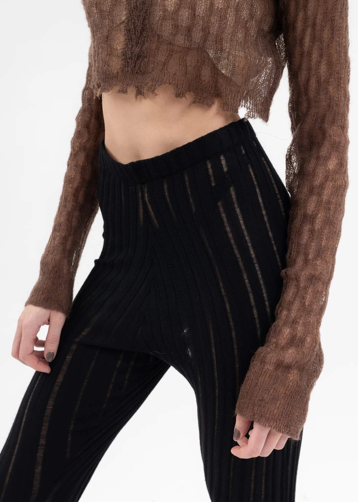 Brown Mohair Top - Image 4
