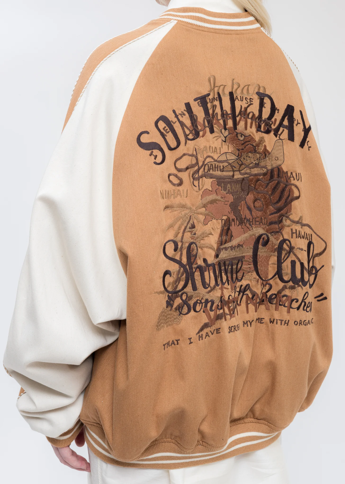 Brown ORGANIC CHAOS SOUVENIR Jacket - Image 2