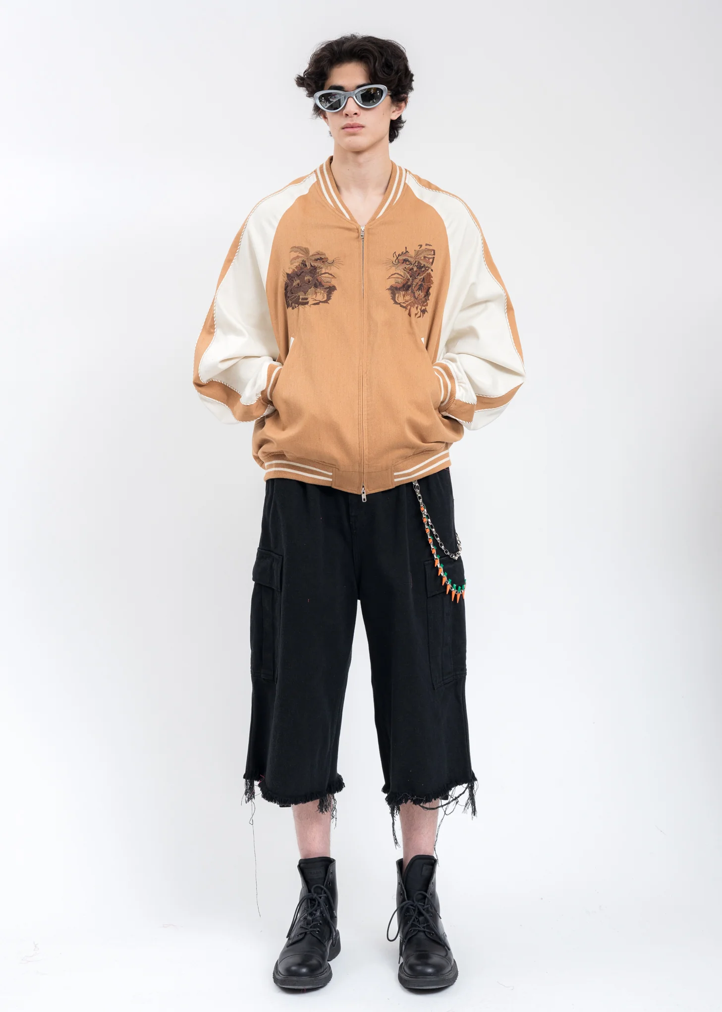 Brown ORGANIC CHAOS SOUVENIR Jacket - Image 6