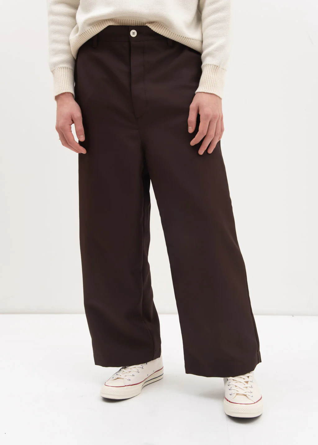 Brown Over Pants