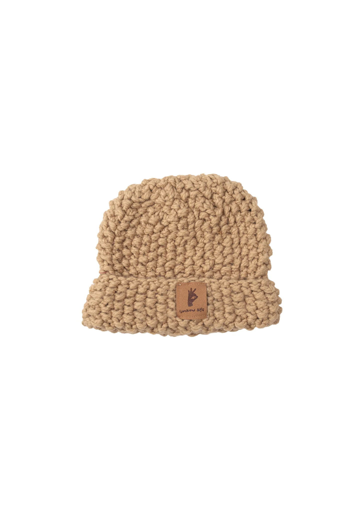 Brown Pineapple Beanie - Preorder