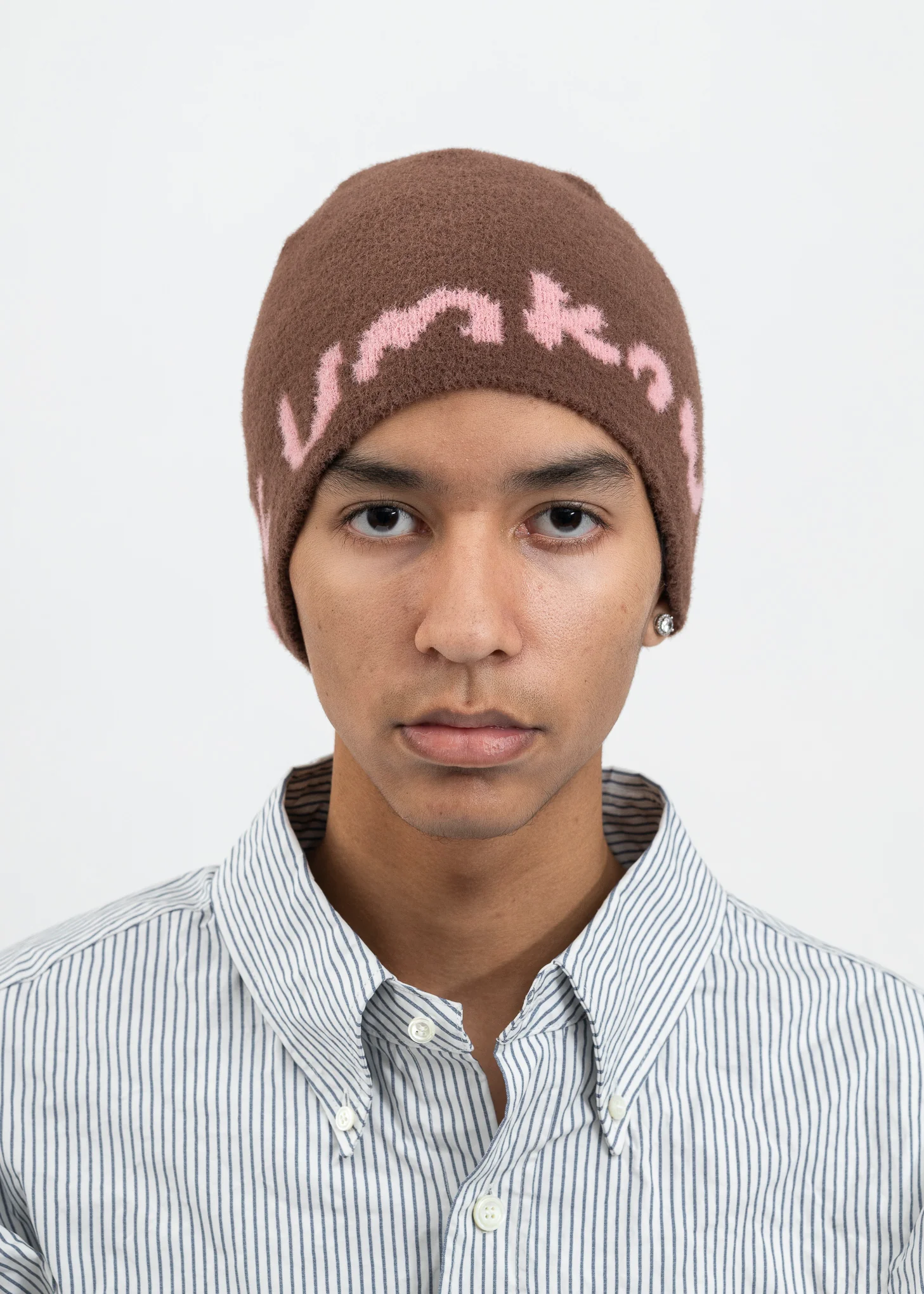 Brown Skullcap Beanie - Image 4