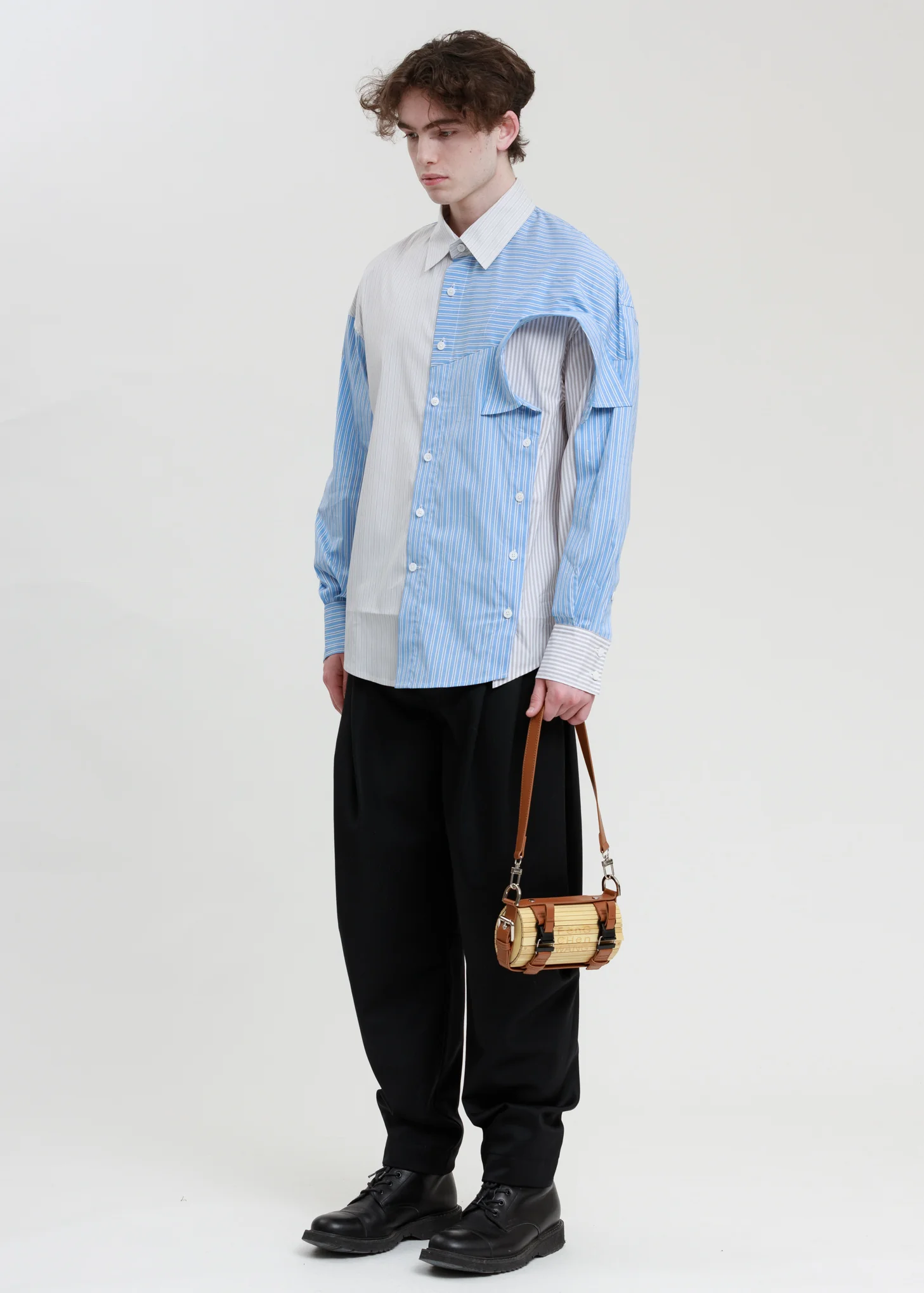 Brown Bamboo Bag - Image 5