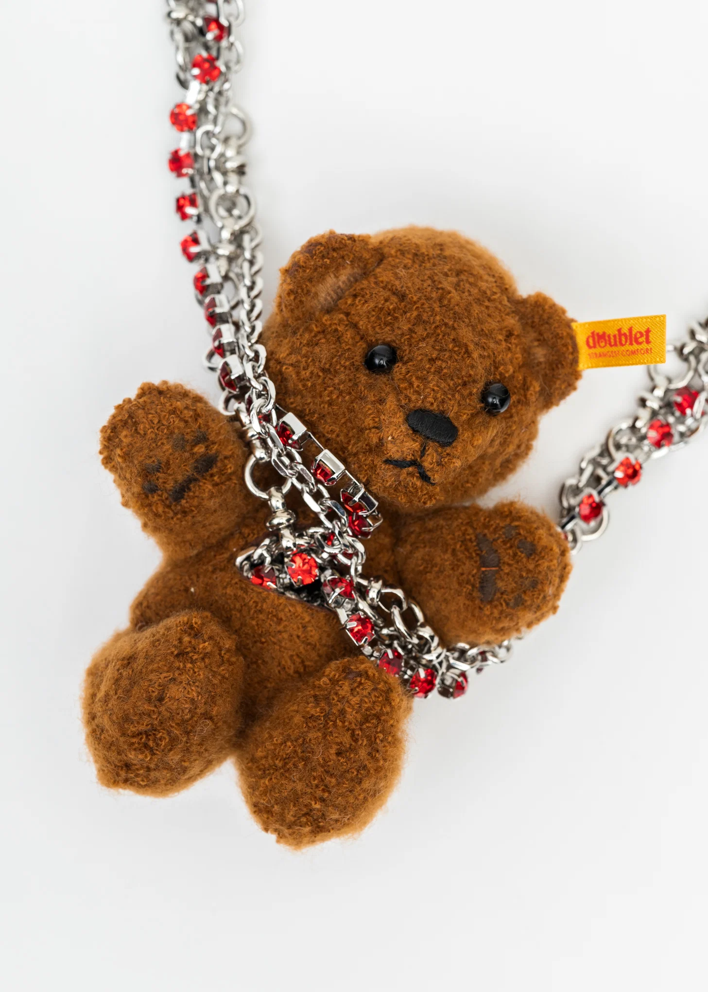 BROWN STUFFED BEAR NECKLACE - Image 4