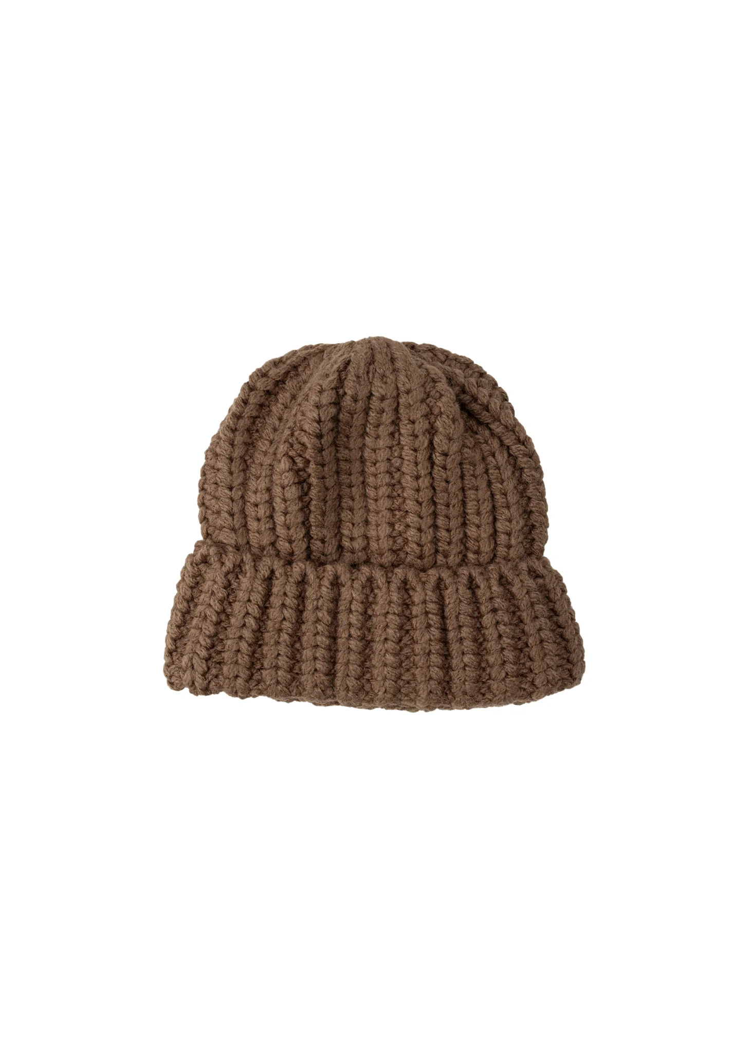 Brown Tyvek Tag Chunky  Beanie - Image 5