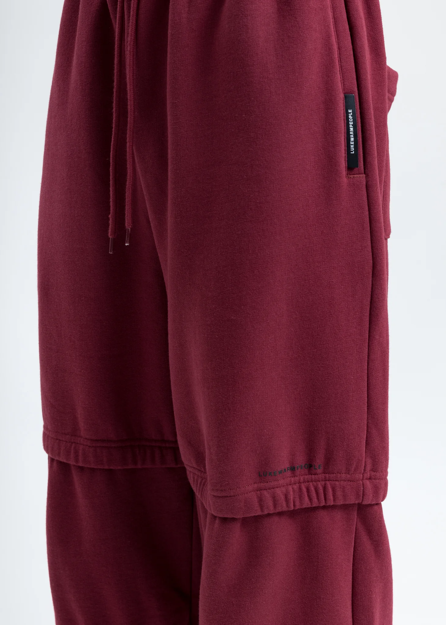 Burgundy Triple Layer Pants - Image 7