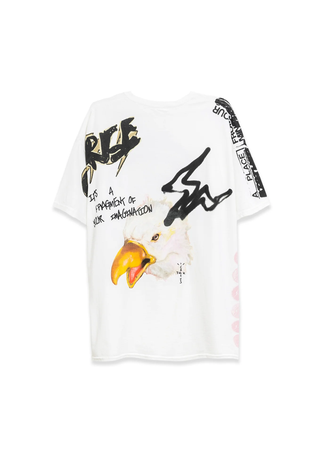 Cactus Jack by Travis Scott For Fragment Sunrise Tee 'White' - Image 2