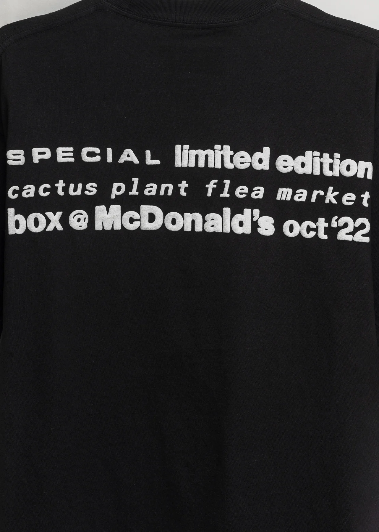 Cactus Plant Flea Market X McDonald's Cactus Buddy! And Friends T-Shirt Black - Image 4
