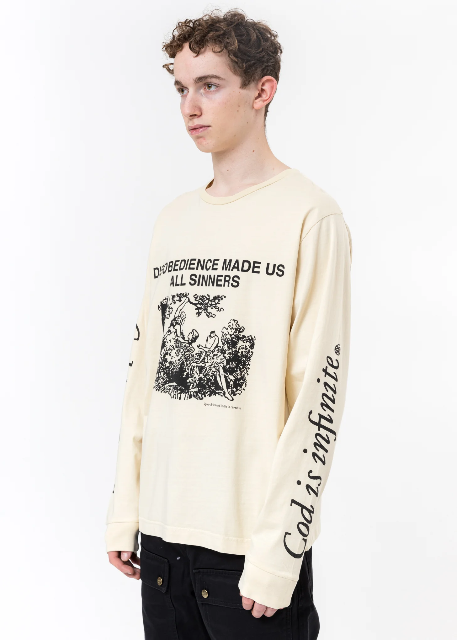 Calico Long Sleeve - Adam Eve Print - Image 2