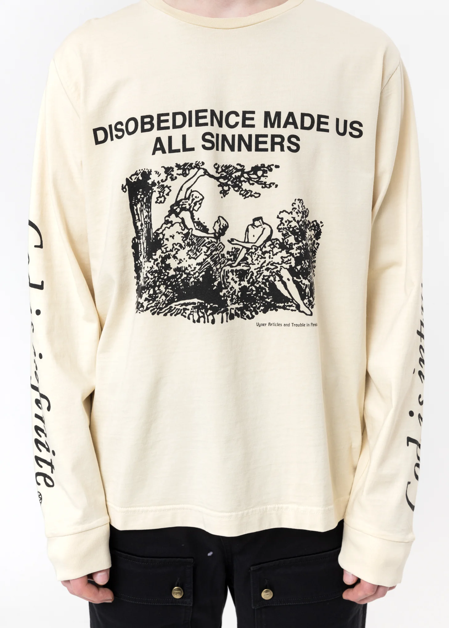 Calico Long Sleeve - Adam Eve Print - Image 4