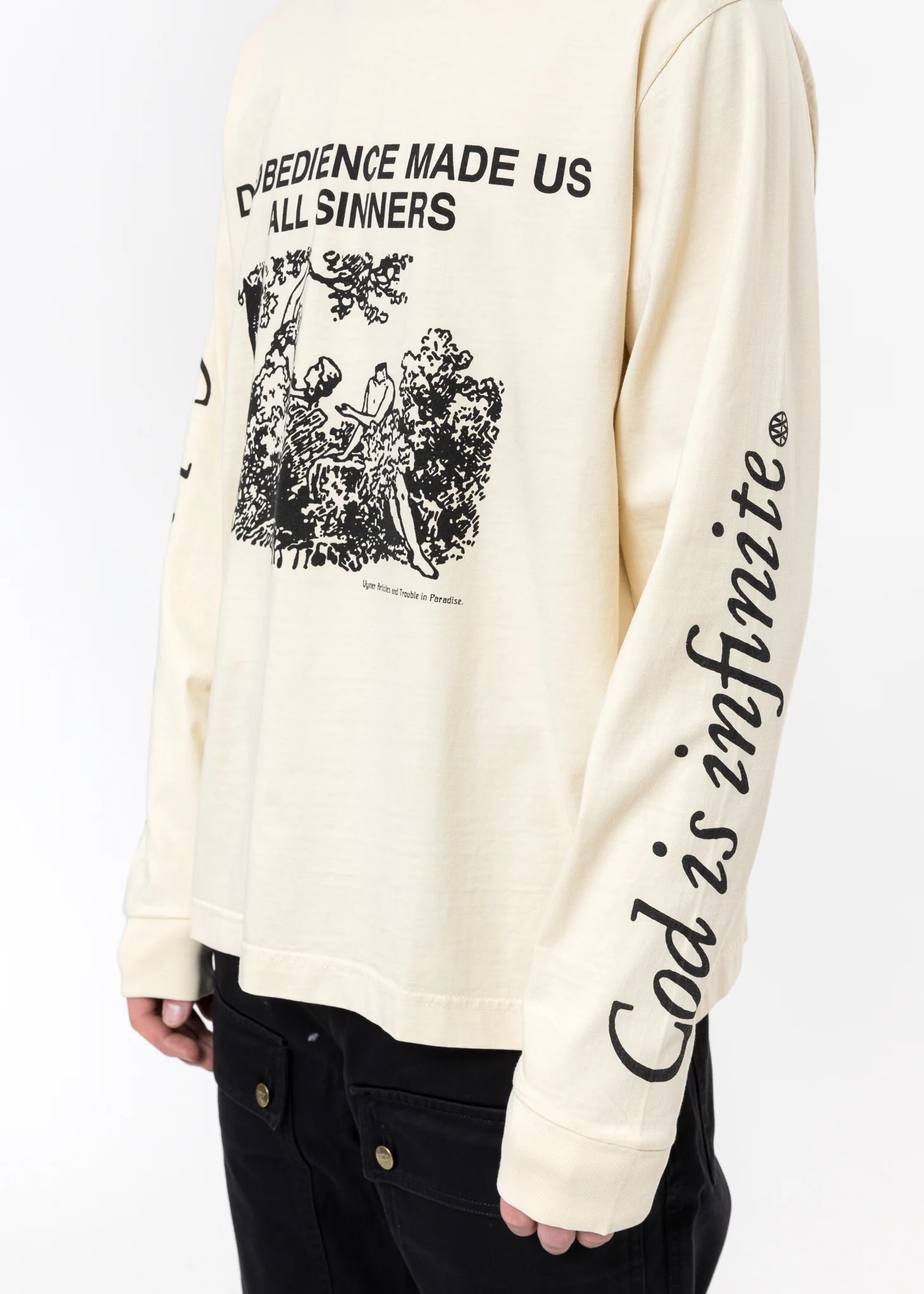 Calico Long Sleeve - Adam Eve Print - Image 5