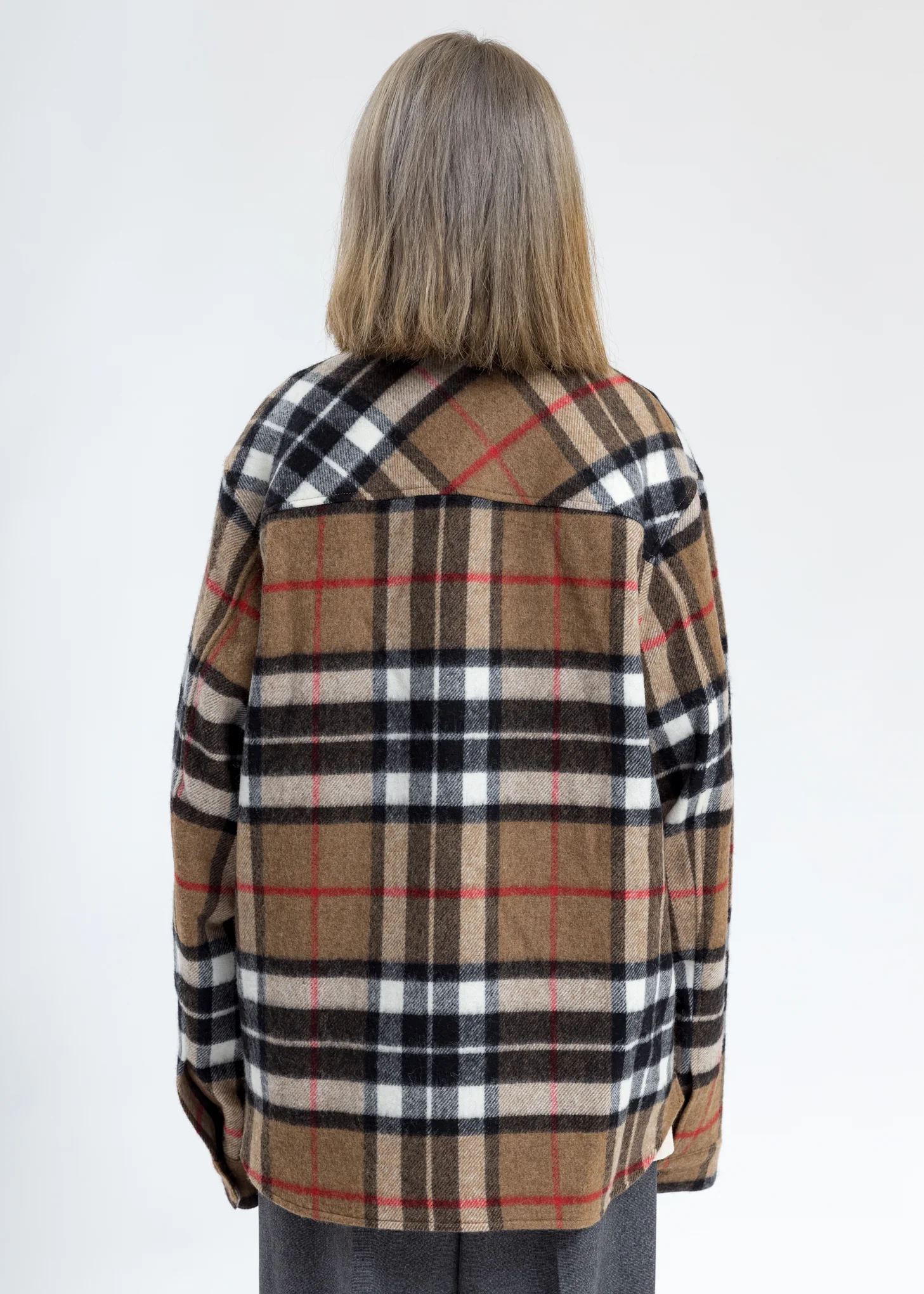 Camel WD English Check Anorak - Image 4
