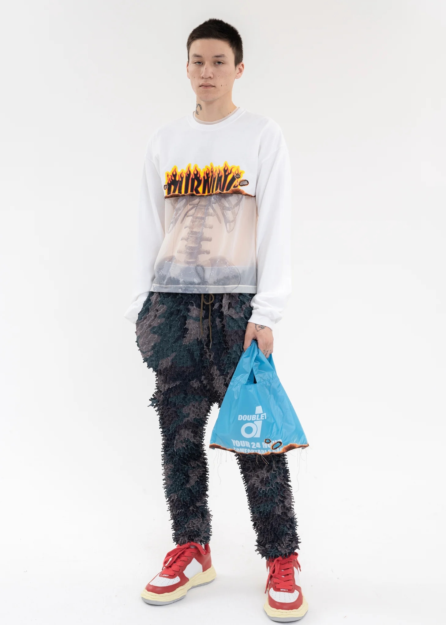 Camo SHIBORI” CAMOUFLAGE PRINT PANTS - Image 5