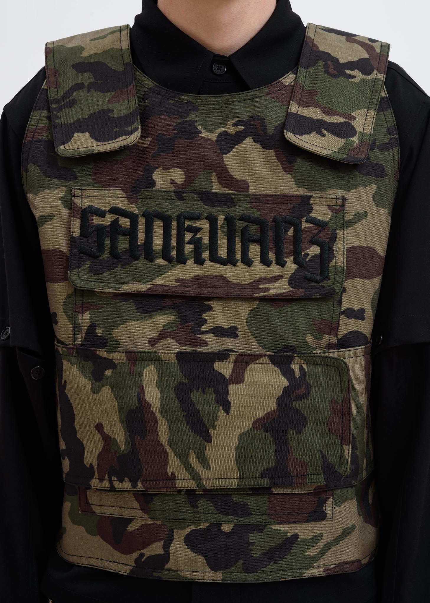 Camo Tactical Logo Vest - Image 3
