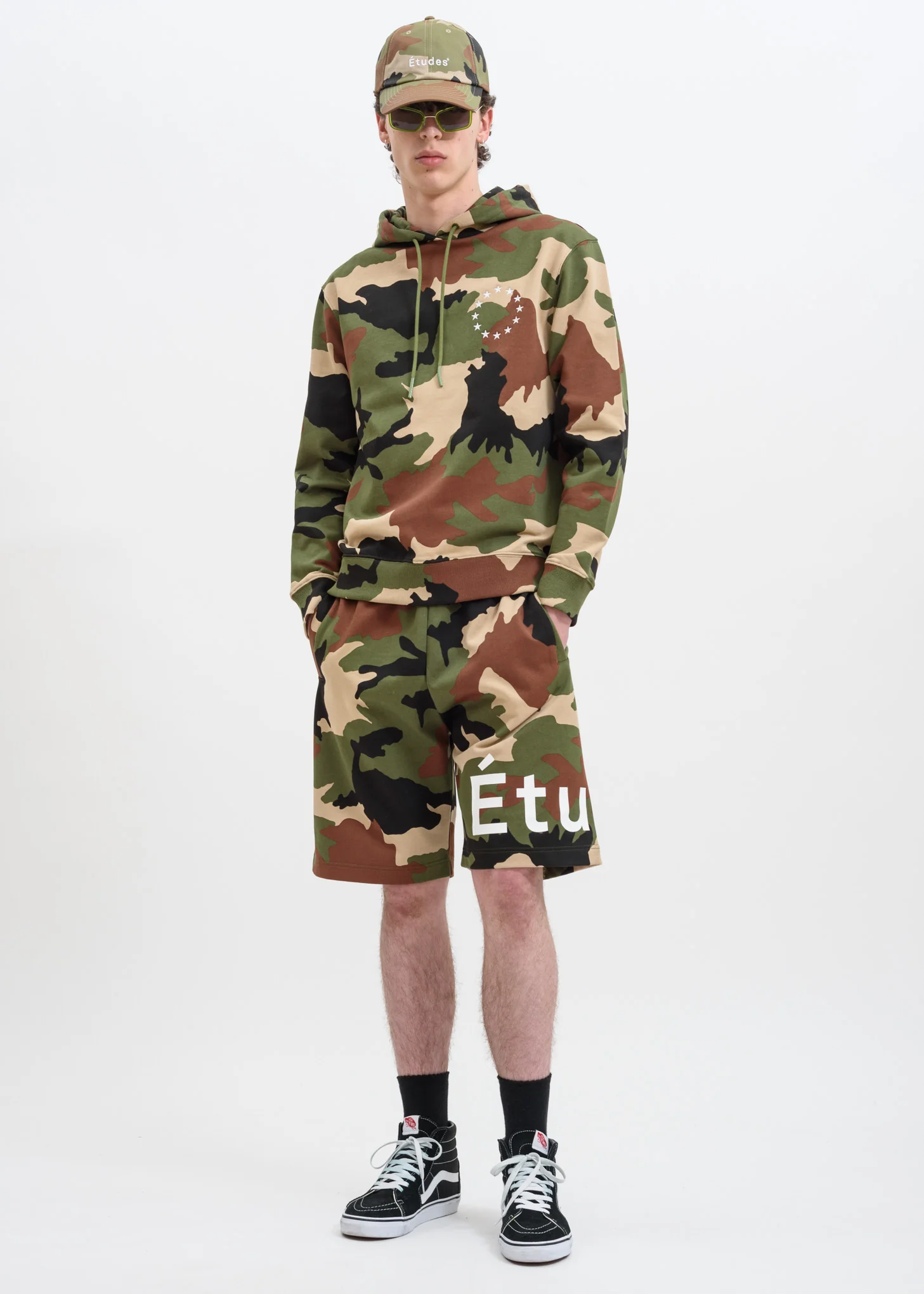 Camo Tempera Shorts
