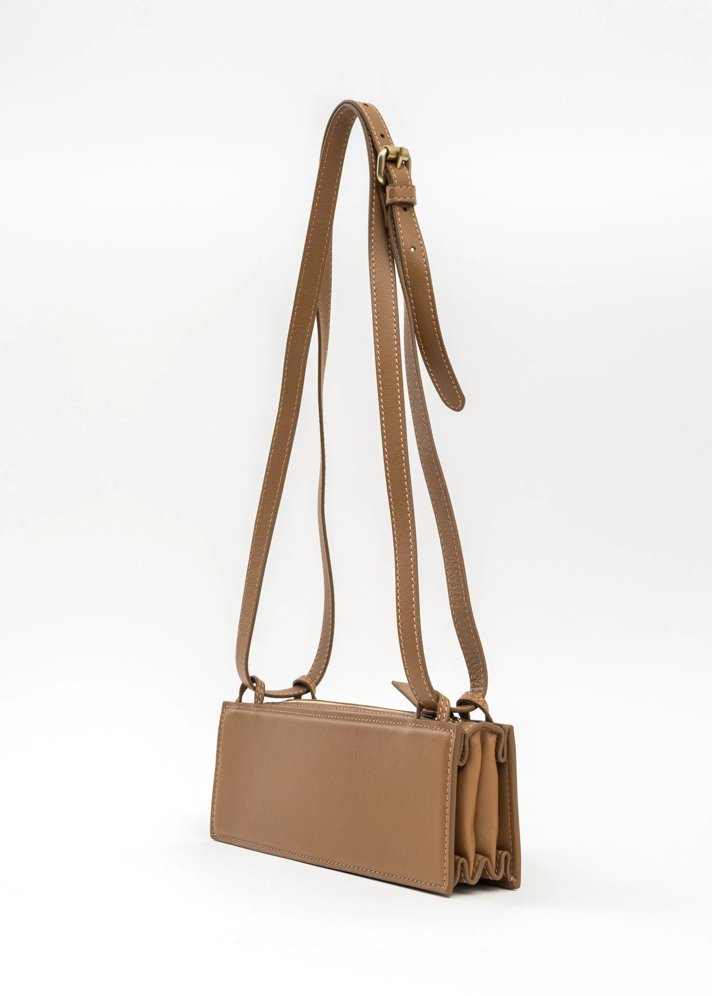 CARAMEL MINI ACCORDION BAG - Image 7