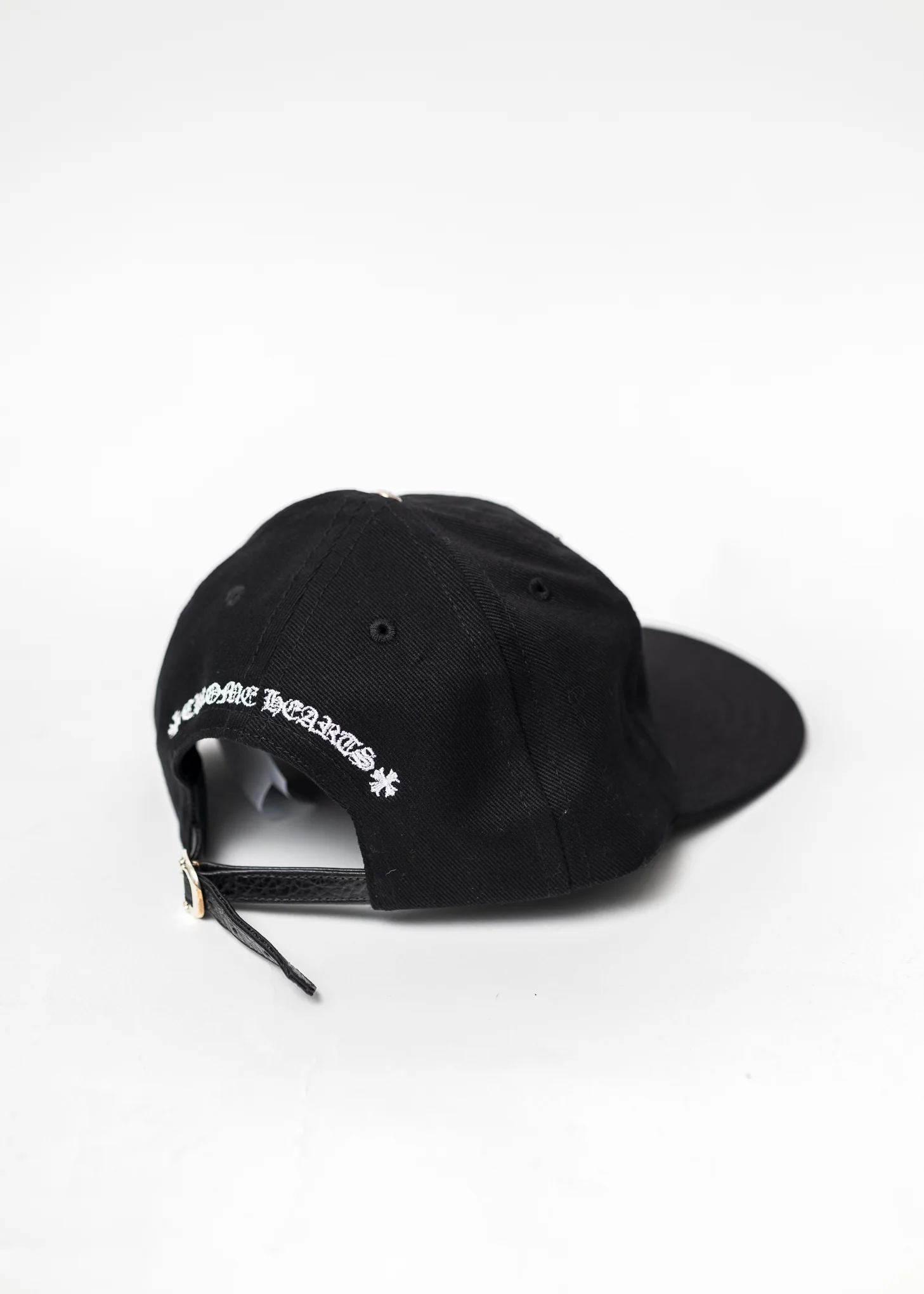 CH x Matty Boy Red Lips Leather Strap Dad Hat - Image 3