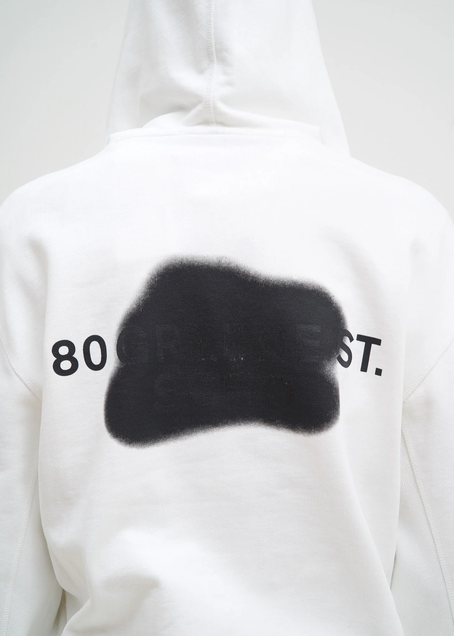 Chalk White Brian Roettinger Logo Hack Standard Hoodie - Image 4