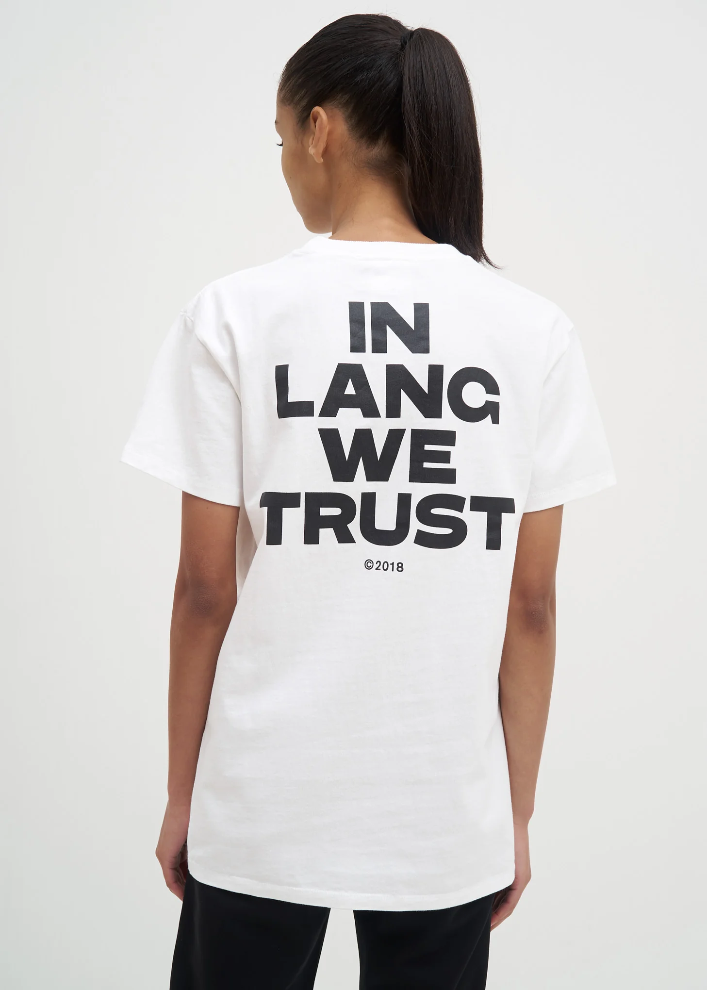 Chalk White Brian Roettinger Logo Hack T-Shirt - Image 2