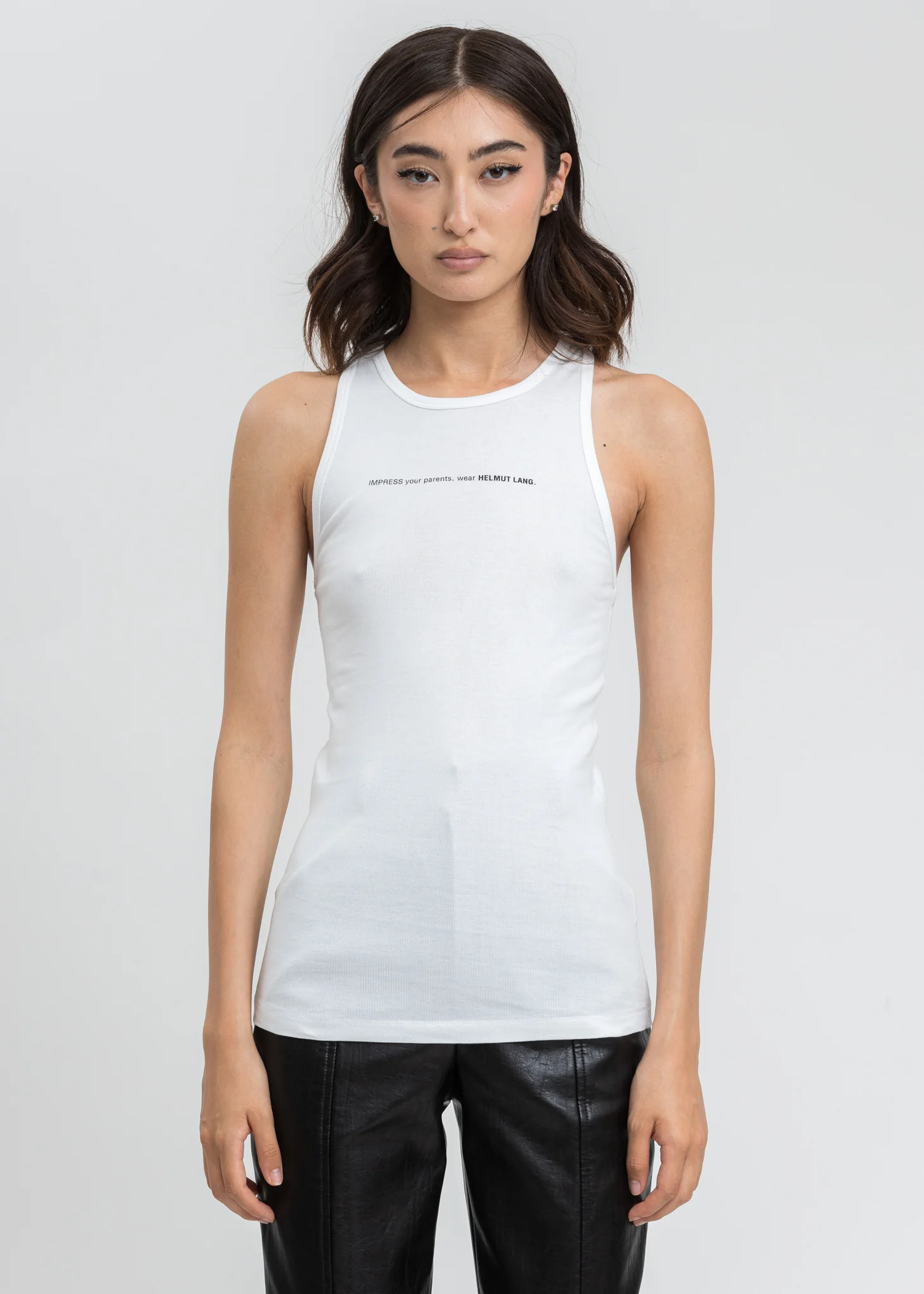 Chalk White Impress Tank Top