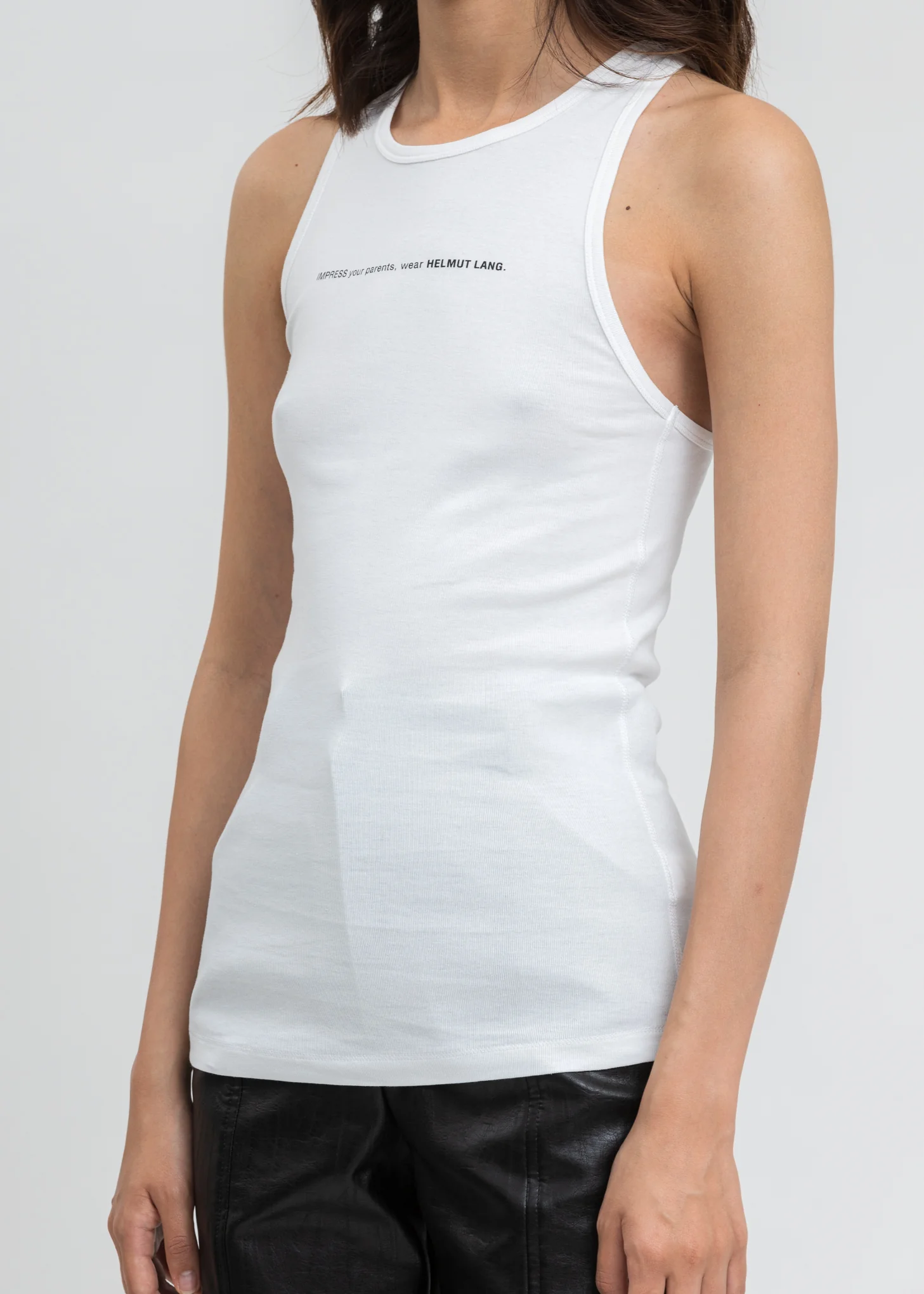 Chalk White Impress Tank Top - Image 4