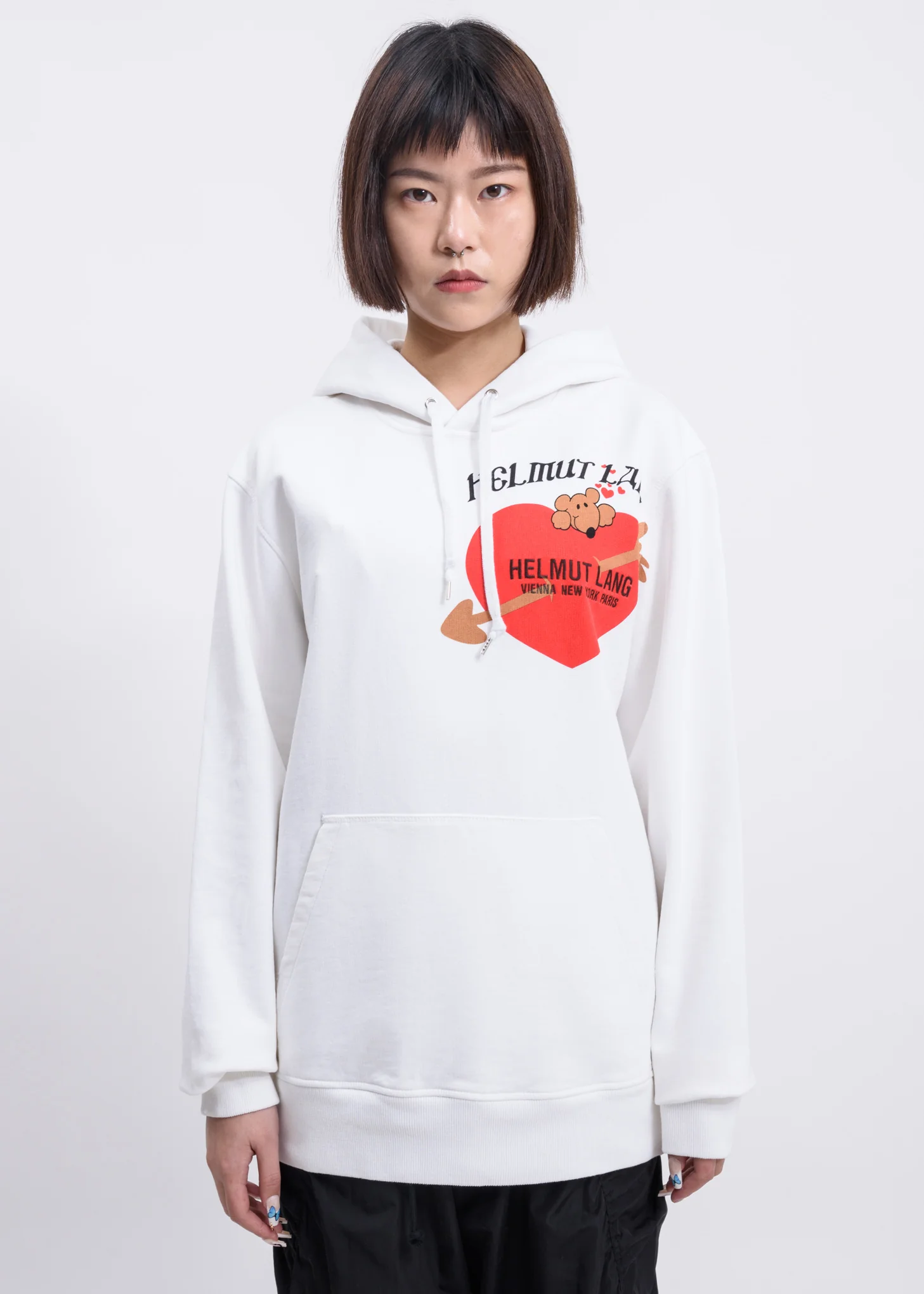 Chalk White PZ Valentine Standard Hoodie - Image 2