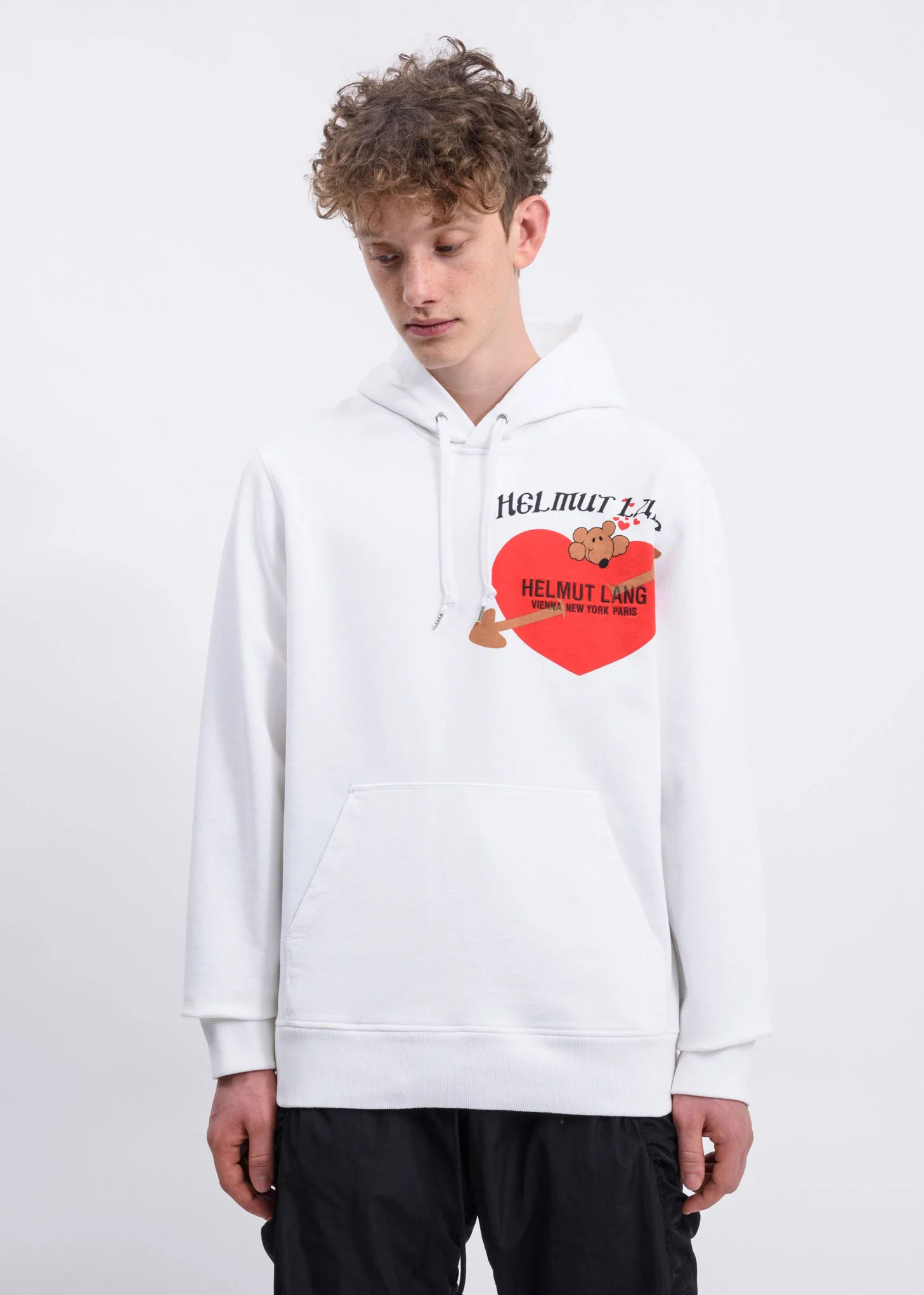 Chalk White PZ Valentine Standard Hoodie