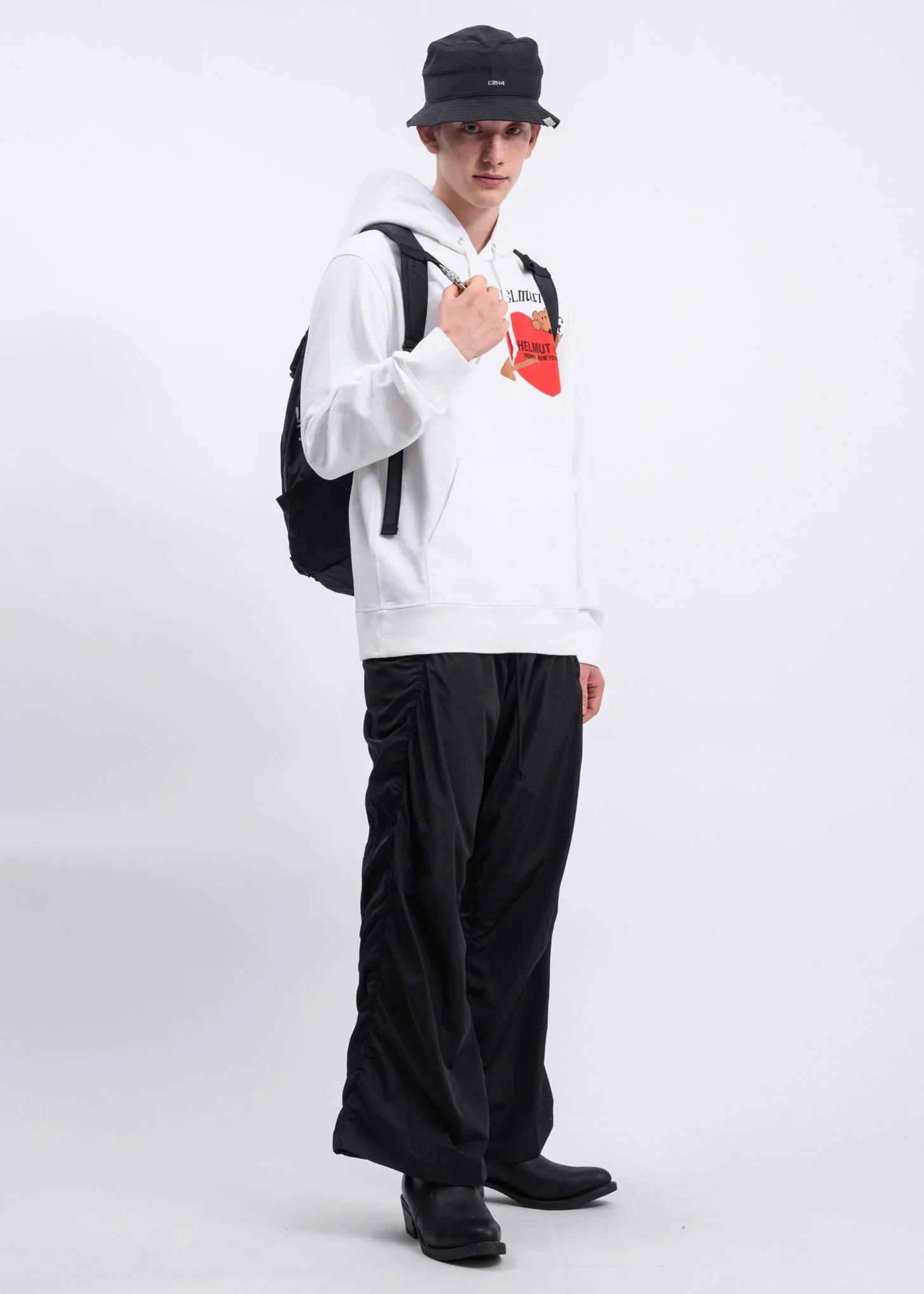 Chalk White PZ Valentine Standard Hoodie - Image 6