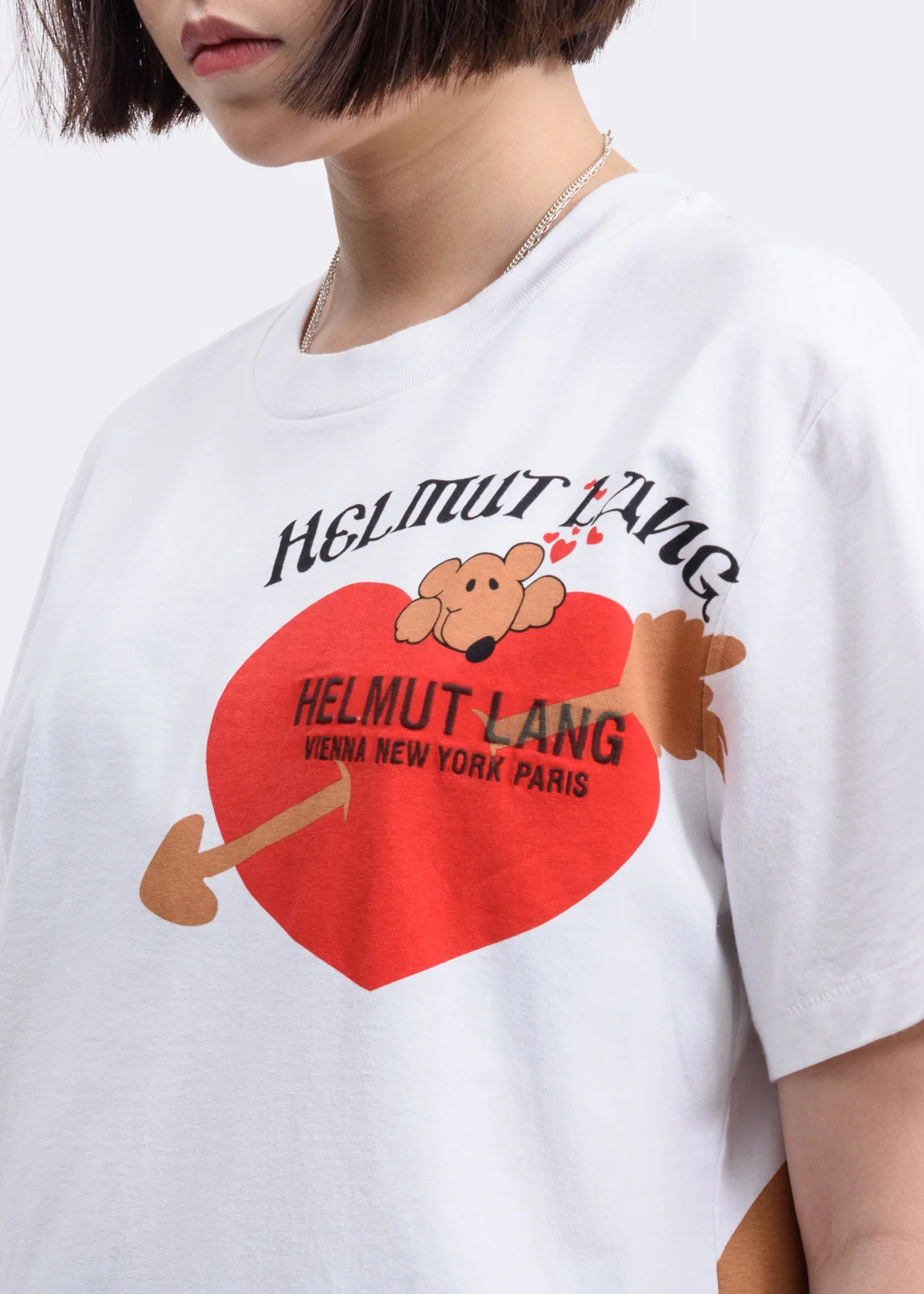 Chalk White PZ Valentine Standard T-Shirt - Image 2