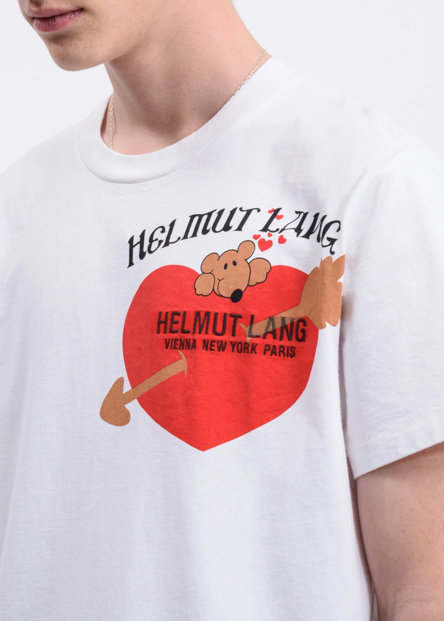 Chalk White PZ Valentine Standard T-Shirt - Image 3