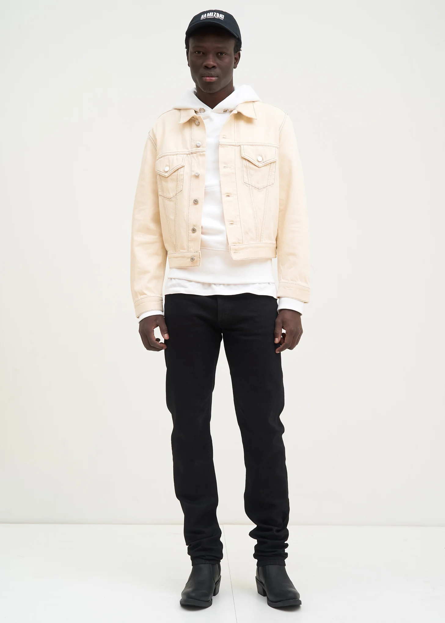 Chalk White Standard Hoodie - Image 2